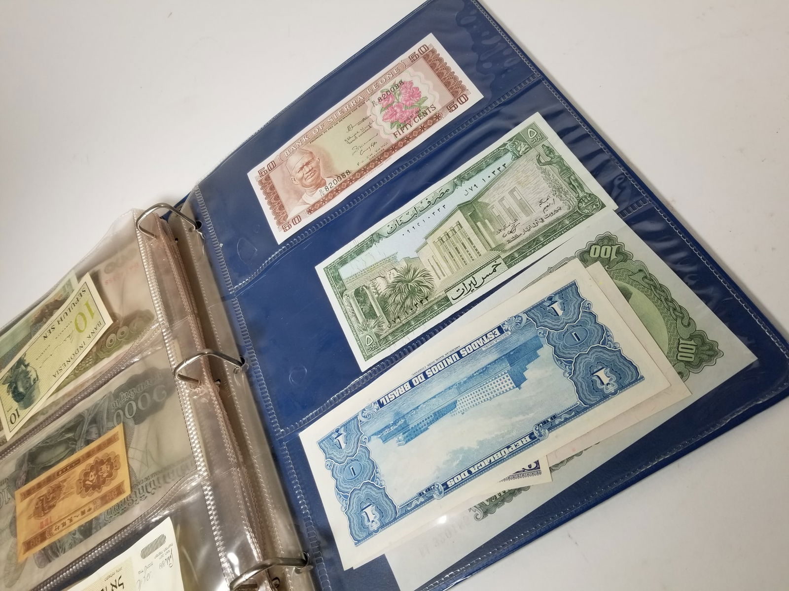 Binder of Assorted Foreign Paper Money - 3