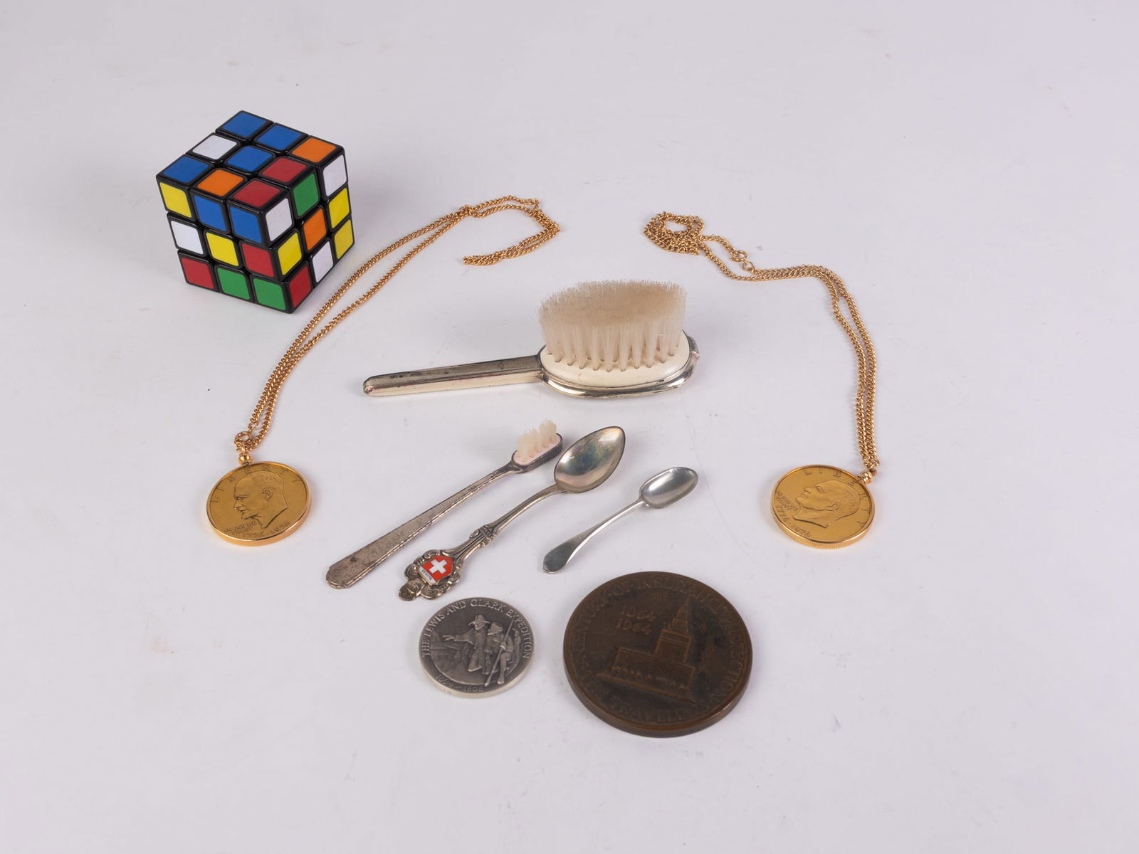 Commemorative Coins, Sterling Silver, and Silverplate Accessories - 2