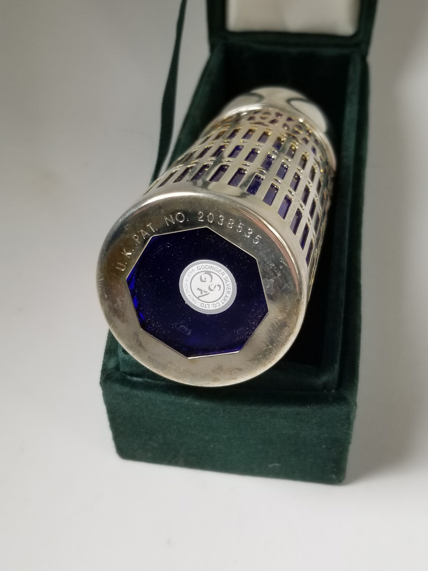 Neiman Marcus Silver Plate Shaker in Original Box - 2