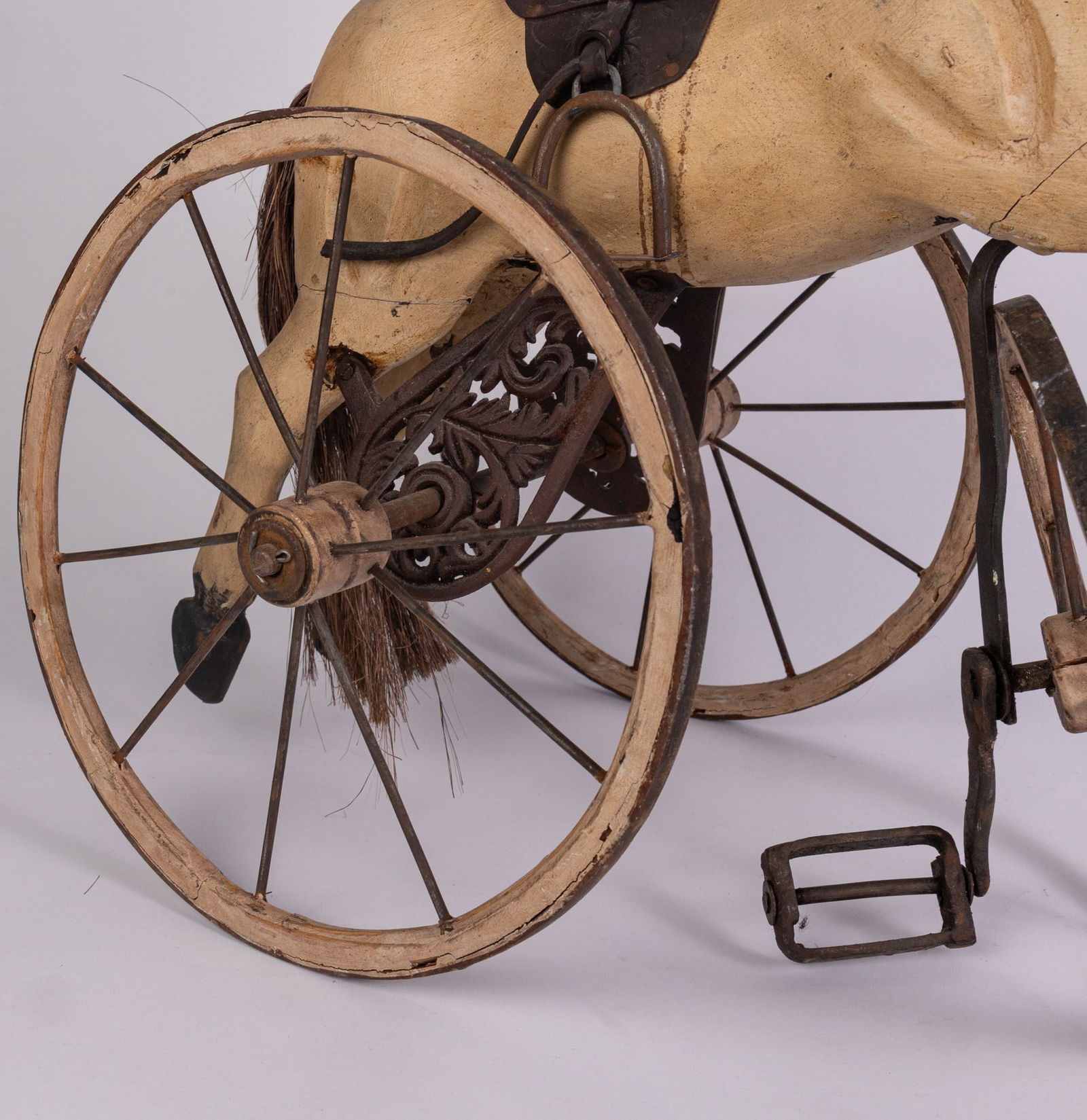 Victorian Style Horse Tricycle Velocipede - 5