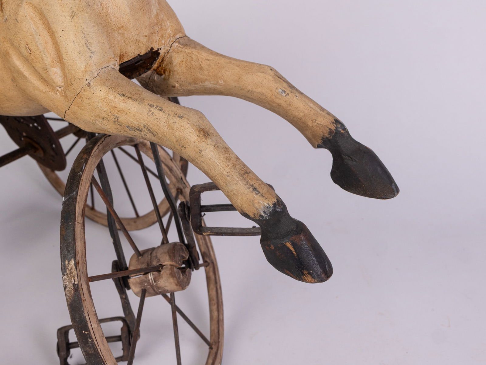 Victorian Style Horse Tricycle Velocipede - 7