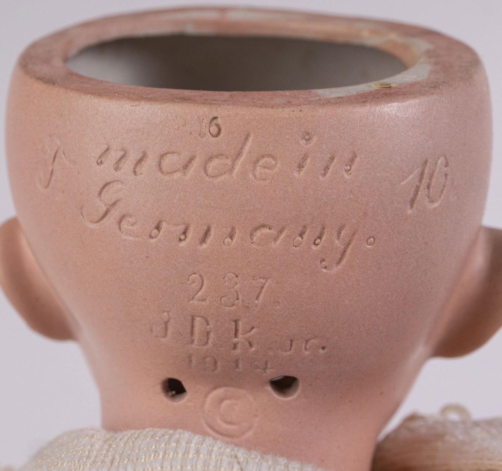 JDK Kestner Jr. No. 237 "Hilda" Bisque Baby Doll - 9