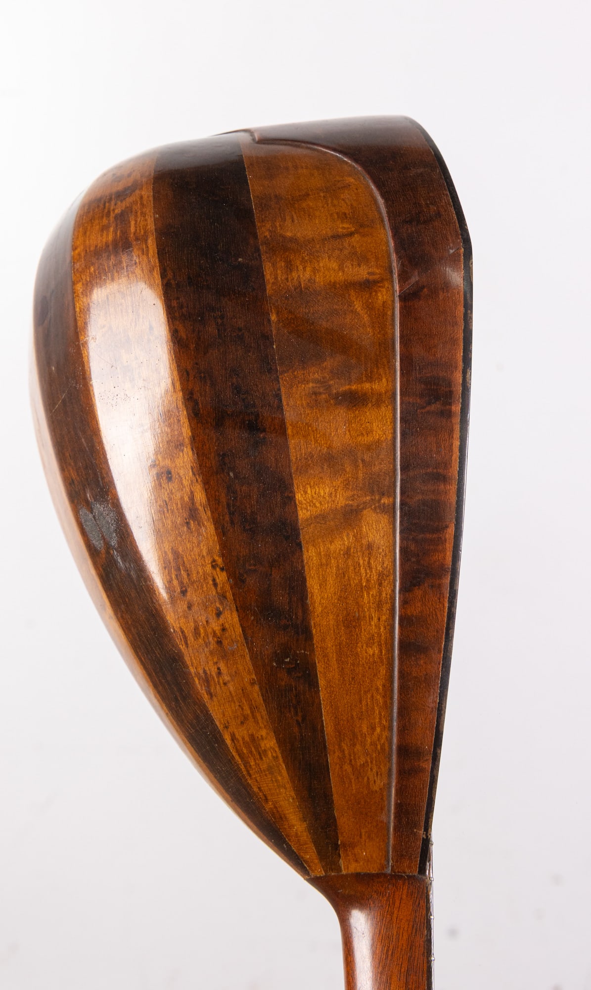 Antique Bowl Back Mandolin with Nice Floral Inlay - 7