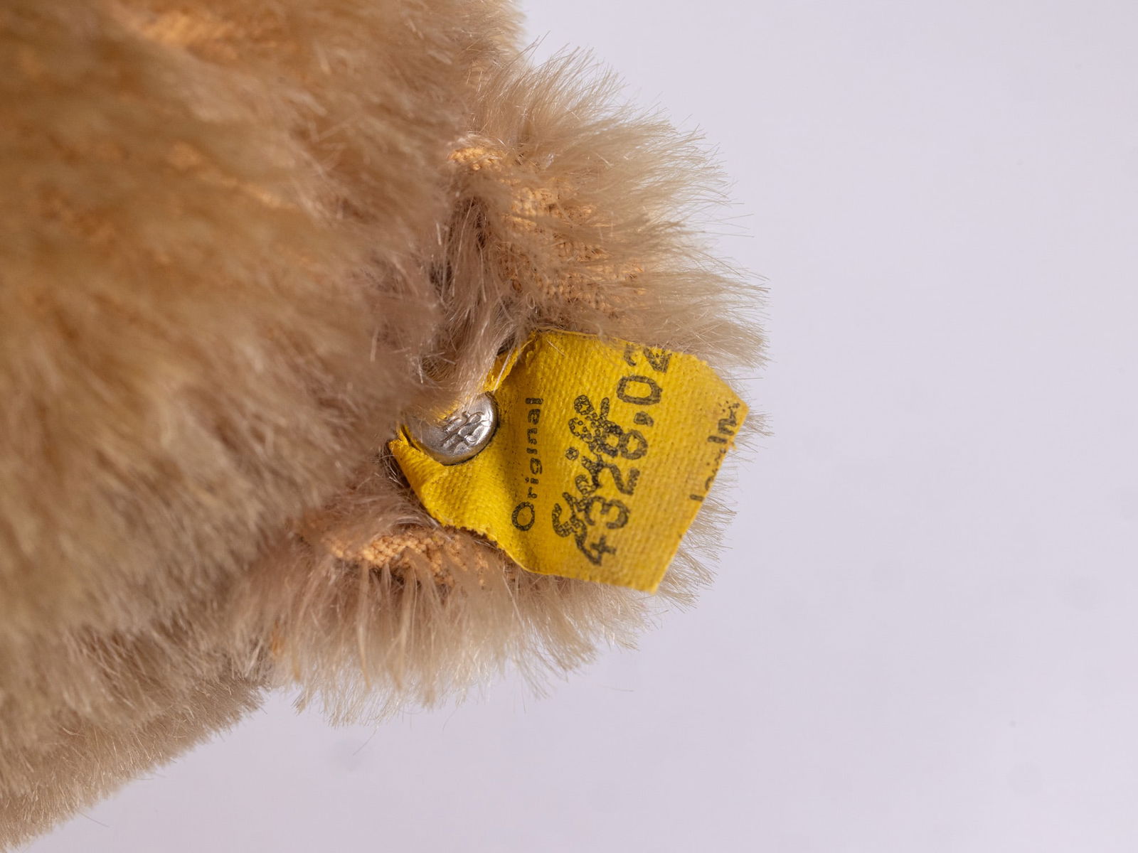 Steiff "Zooby" 11" Teddy Bear with Ear Tag - 4