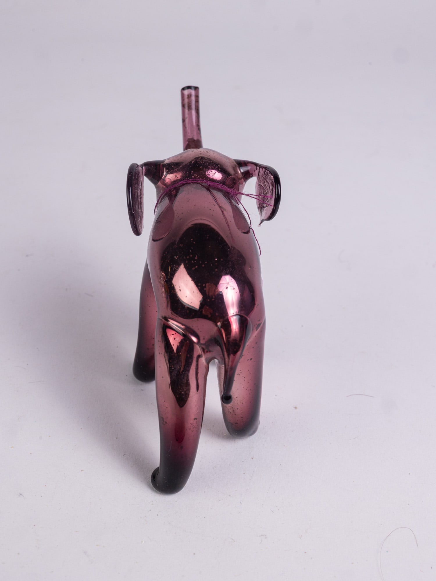 Two Mercury Glass German Animal Figure Ornaments - 8