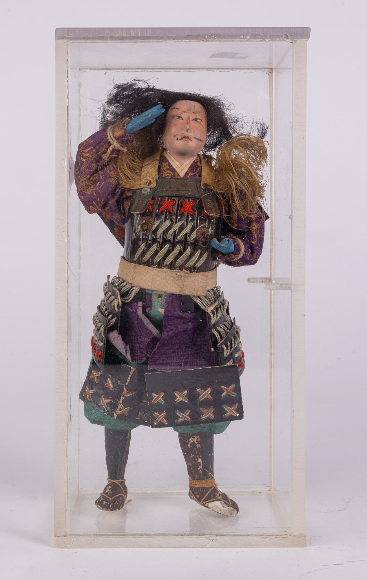 Antique Musha Ningyo Japanese Samurai Doll (1 of 11)