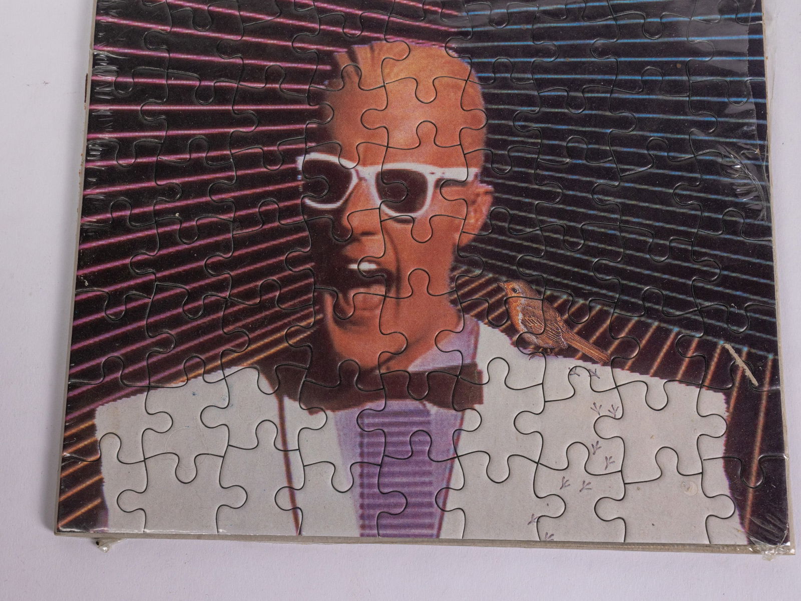 Max Headroom Vintage Promo Puzzle "A M-M-M-Merry Christmax from Chrysalis" - 3