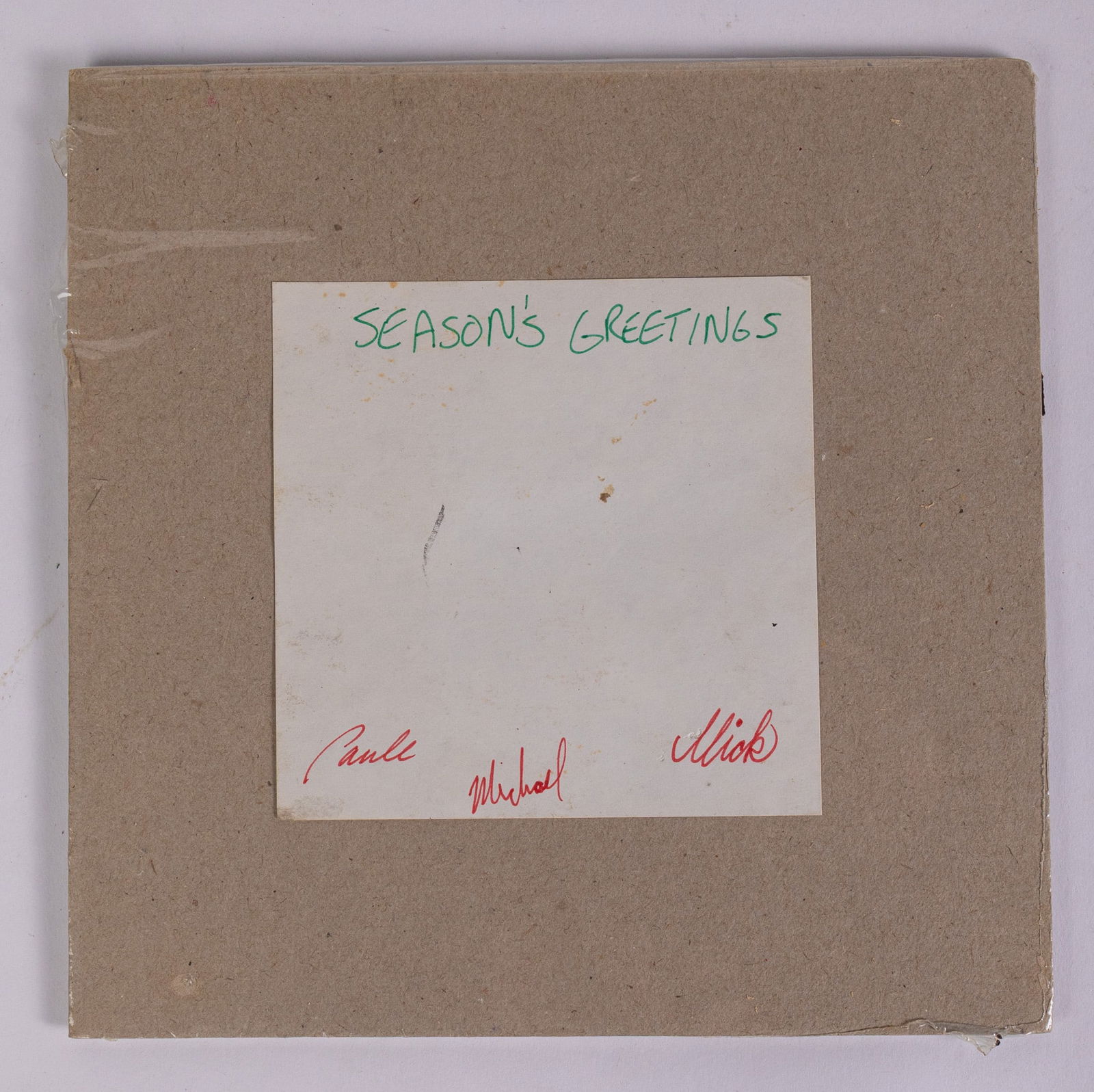 Max Headroom Vintage Promo Puzzle "A M-M-M-Merry Christmax from Chrysalis" - 4