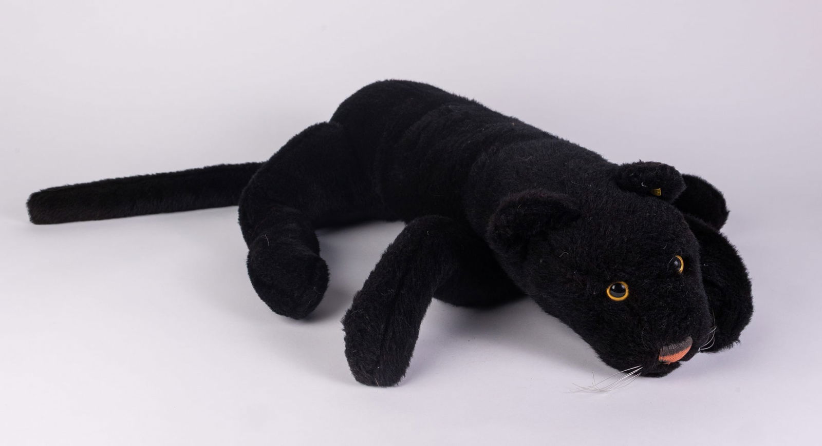 Steiff 23" Black Panther Vintage Stuffed Animal (1 of 8)