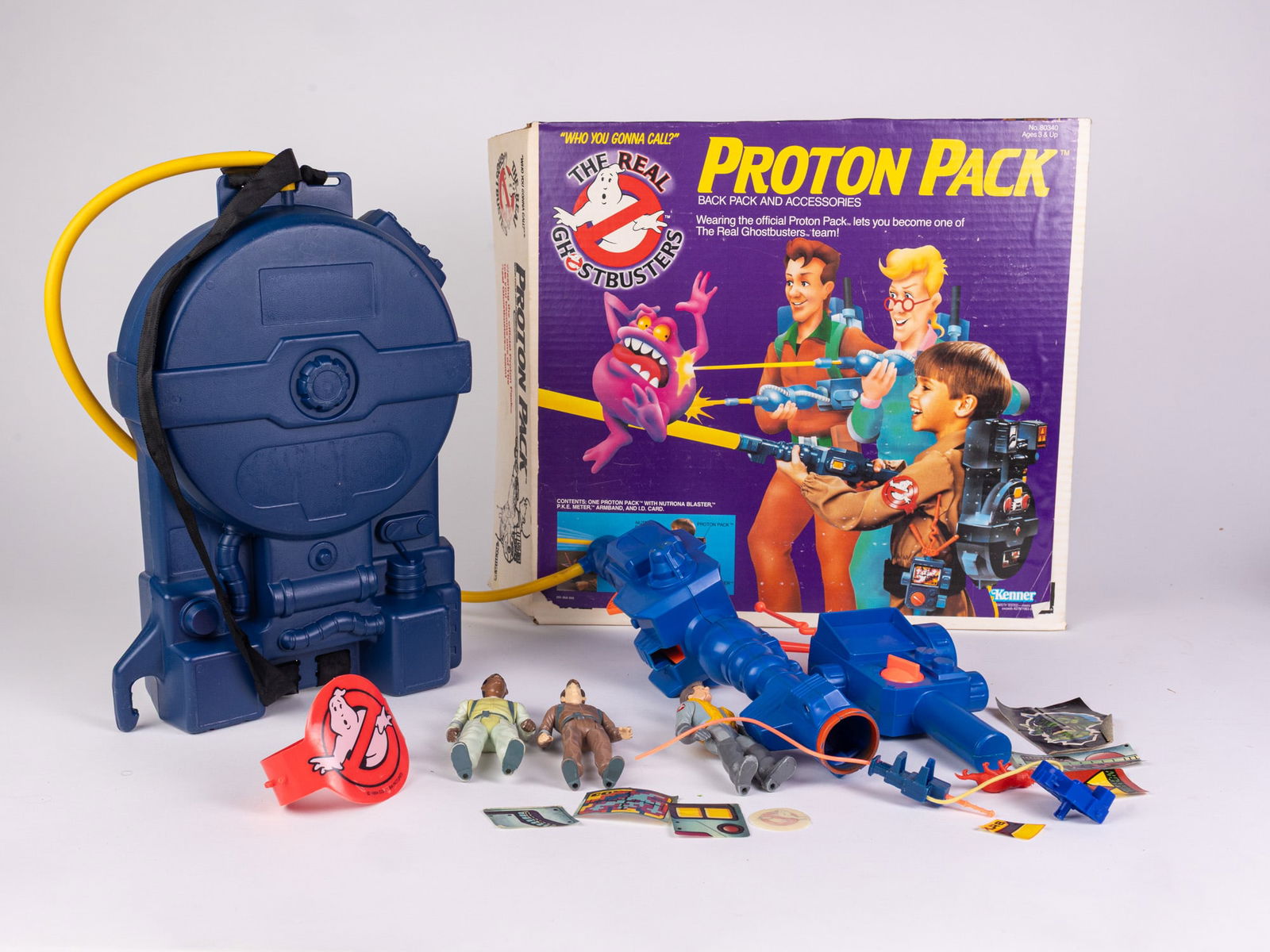 Vintage Kenner 1984 Ghostbuster Proton Pack IOB: Vintage Kenner 1984 Ghostbuster Proton Pack IOBSize16" x 16" x 5"LiteratureBrooks Auction – Online Auction Terms & Conditions Contact: (856) 694-2960 | info@brooks.auction READ BEFORE YOU BID: