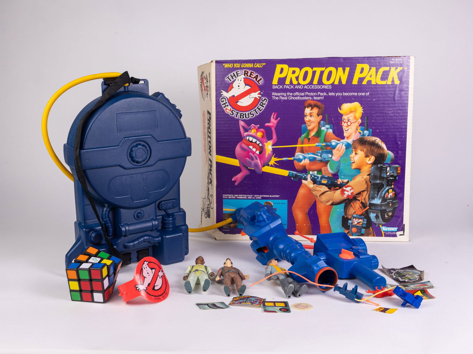 Vintage Kenner 1984 Ghostbuster Proton Pack IOB - 2
