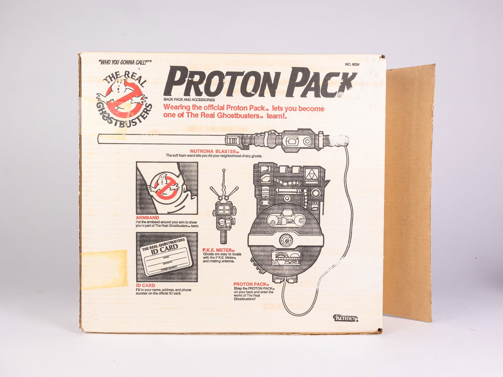 Vintage Kenner 1984 Ghostbuster Proton Pack IOB - 7