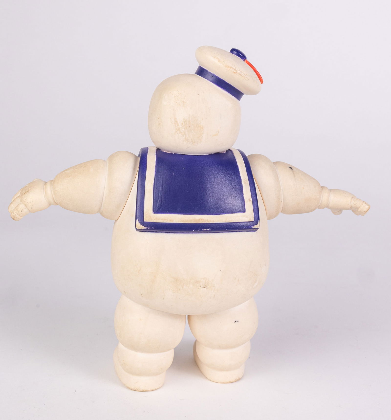 Vintage Kenner 80's Green Ghost & Stay-Puft Man Figures & Slimer Pullover - 8