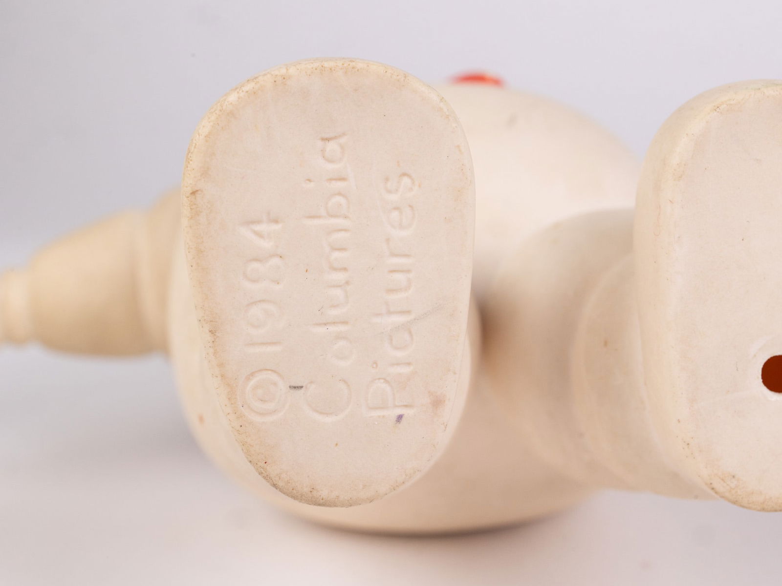 Vintage Kenner 80's Green Ghost & Stay-Puft Man Figures & Slimer Pullover - 9