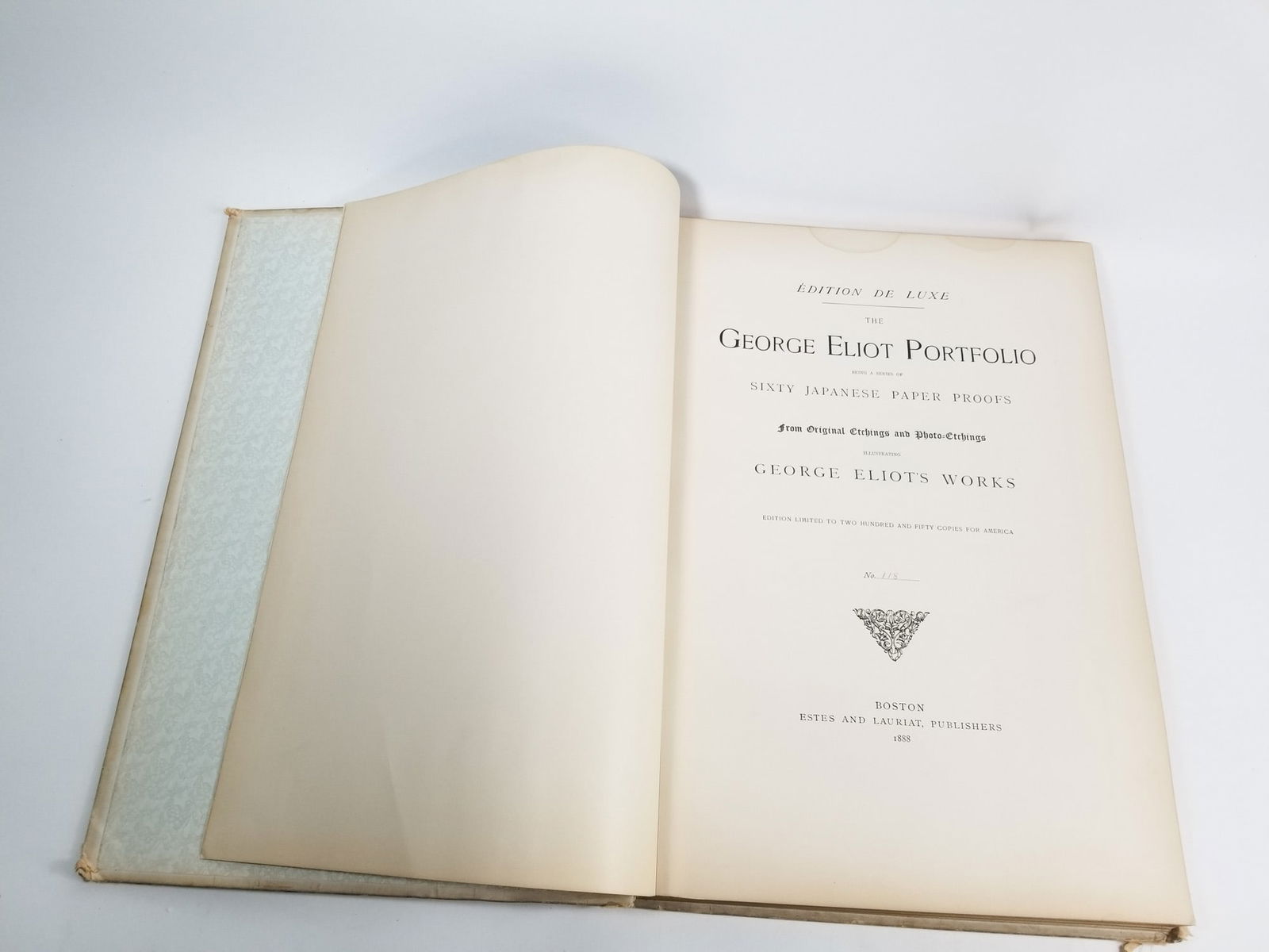 The George Eliot Portfolio, 1888. - 3
