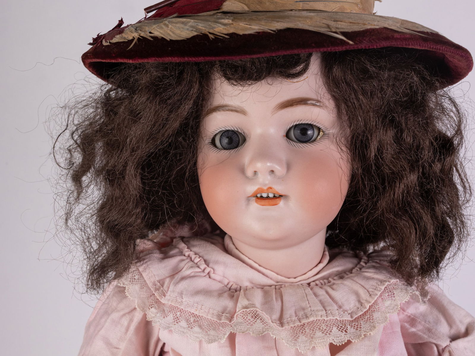 German Bisque Doll By Simon & Halbig - 3