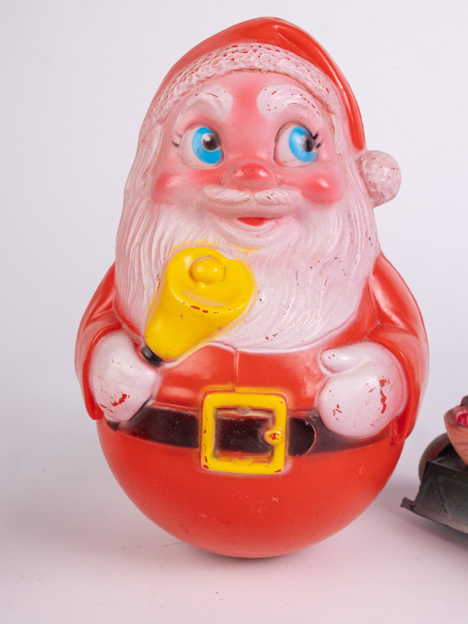 Grouping of Vintage Santa Figurines - 5