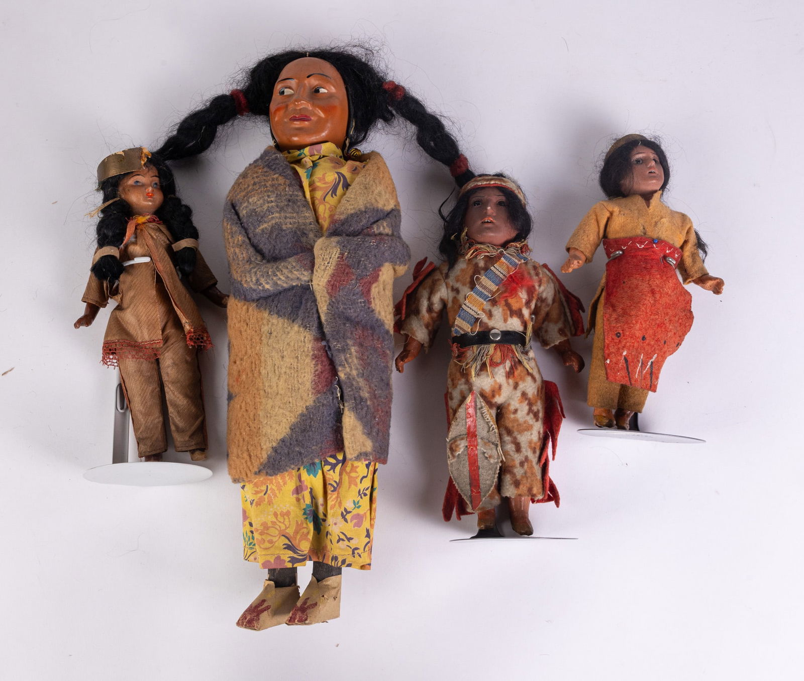 Skookum and Skookum Type Vintage Native American Dolls (1 of 9)