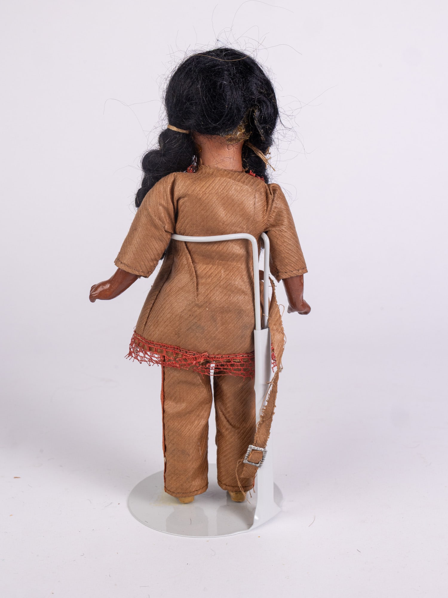 Skookum and Skookum Type Vintage Native American Dolls - 4