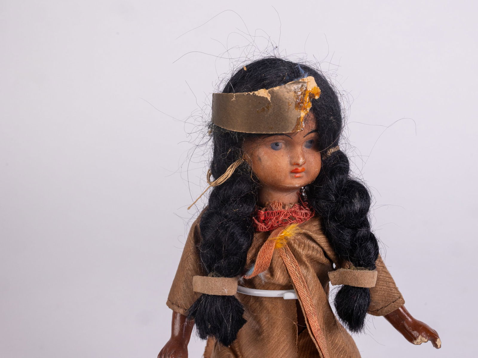 Skookum and Skookum Type Vintage Native American Dolls - 5