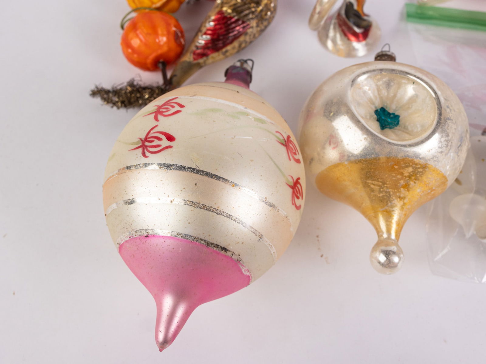 Vintage and Antique Christmas Ornaments Featuring Mercury Glass - 5