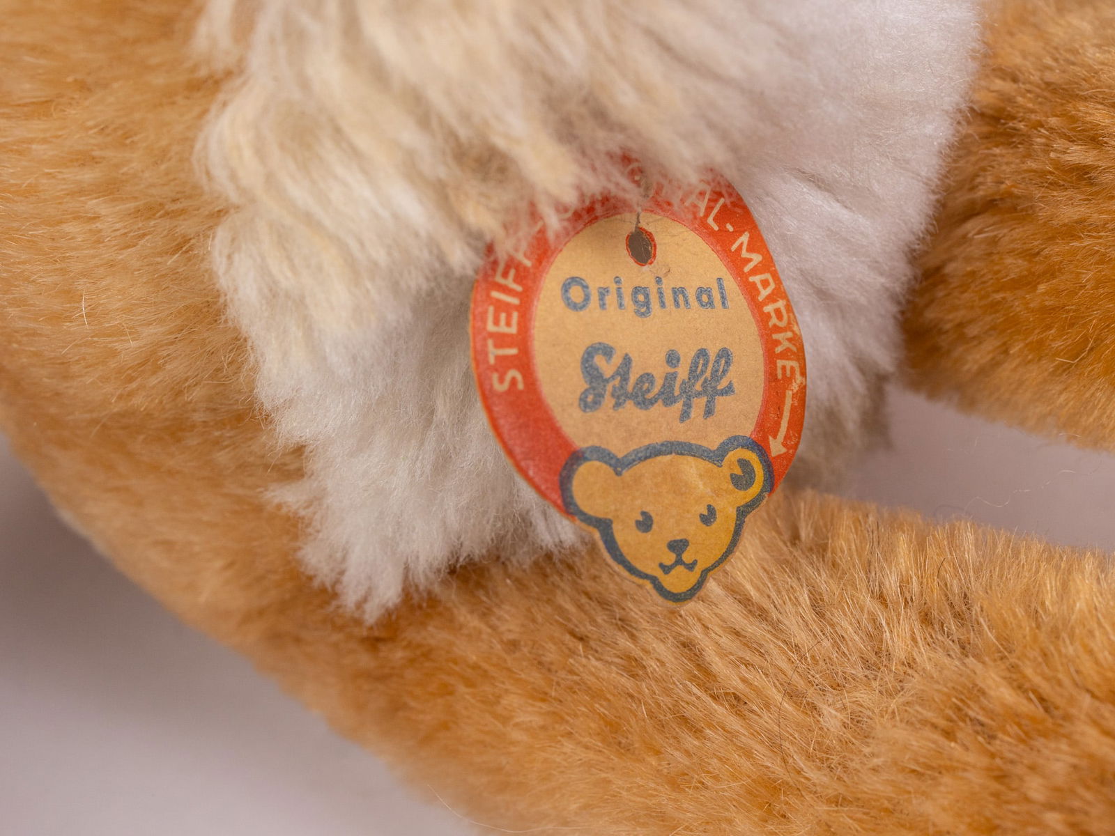 Steiff Vintage Reclining Fawn Deer Stuffed Animal - 4