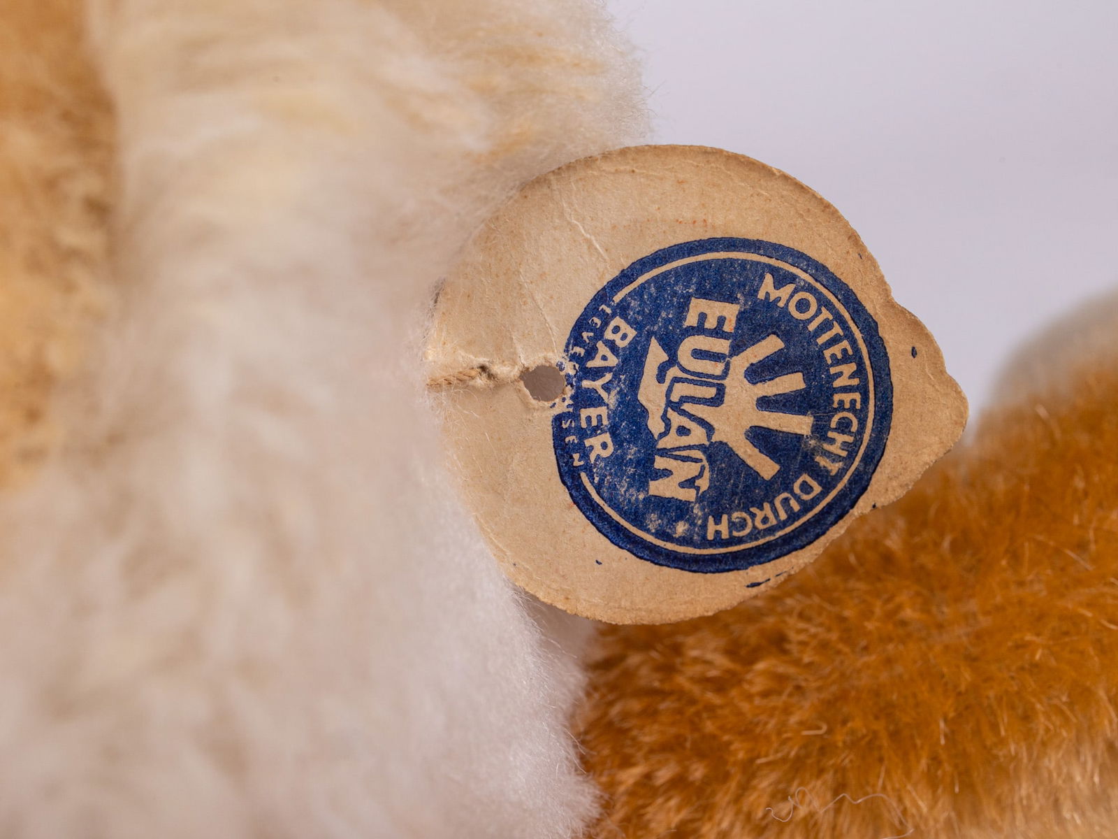 Steiff Vintage Reclining Fawn Deer Stuffed Animal - 5