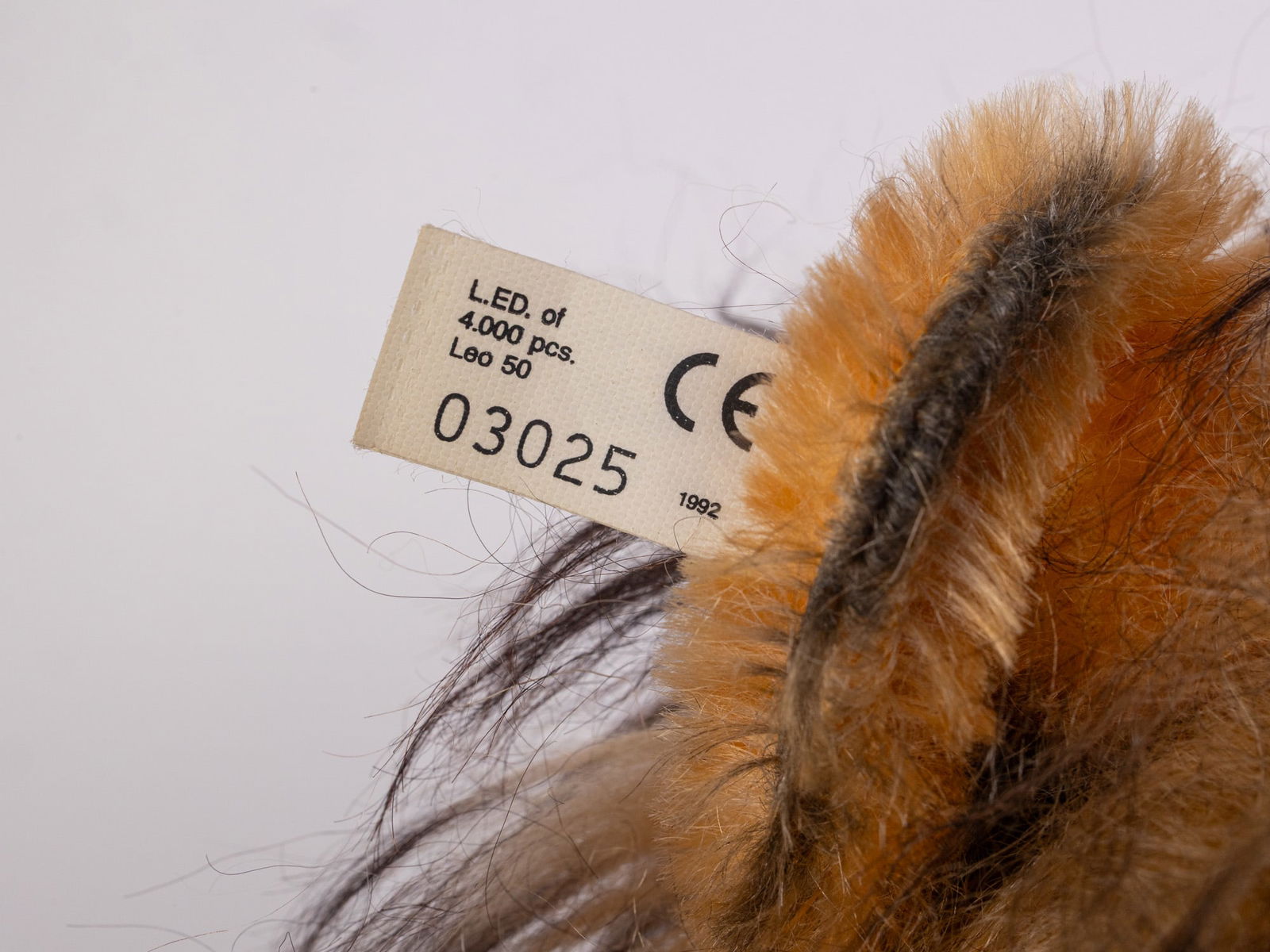 Steiff "Leo the Lion" 26" 1956 Replica - 8