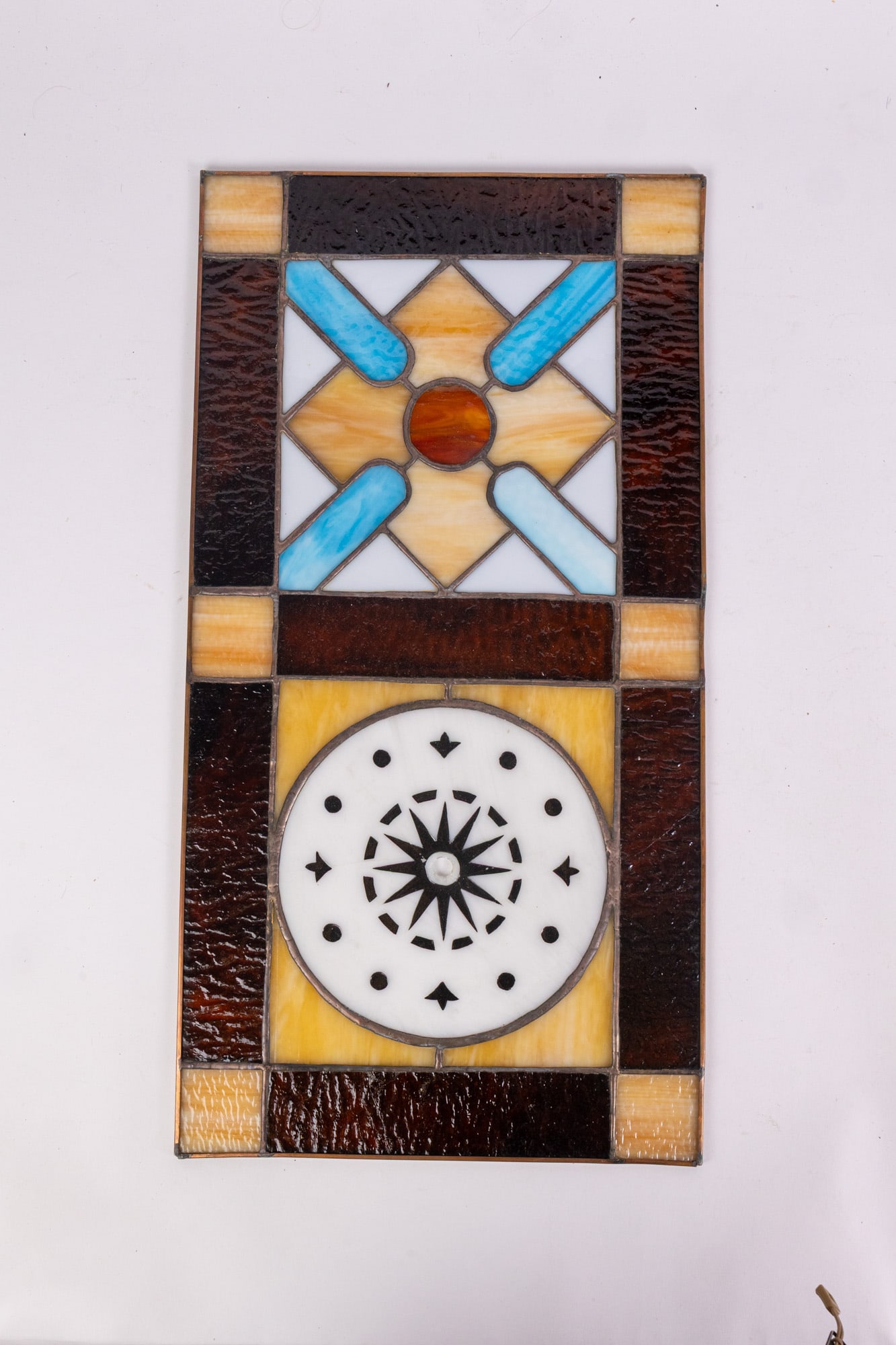 Vintage Stained Glass Panel (1 of 5)