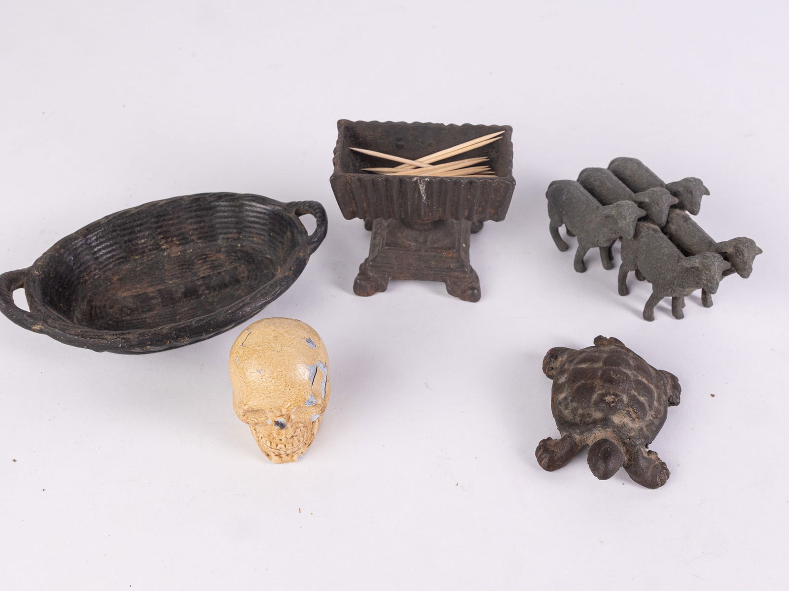 Grouping of Vintage & Antique Cast Iron Articles - 3