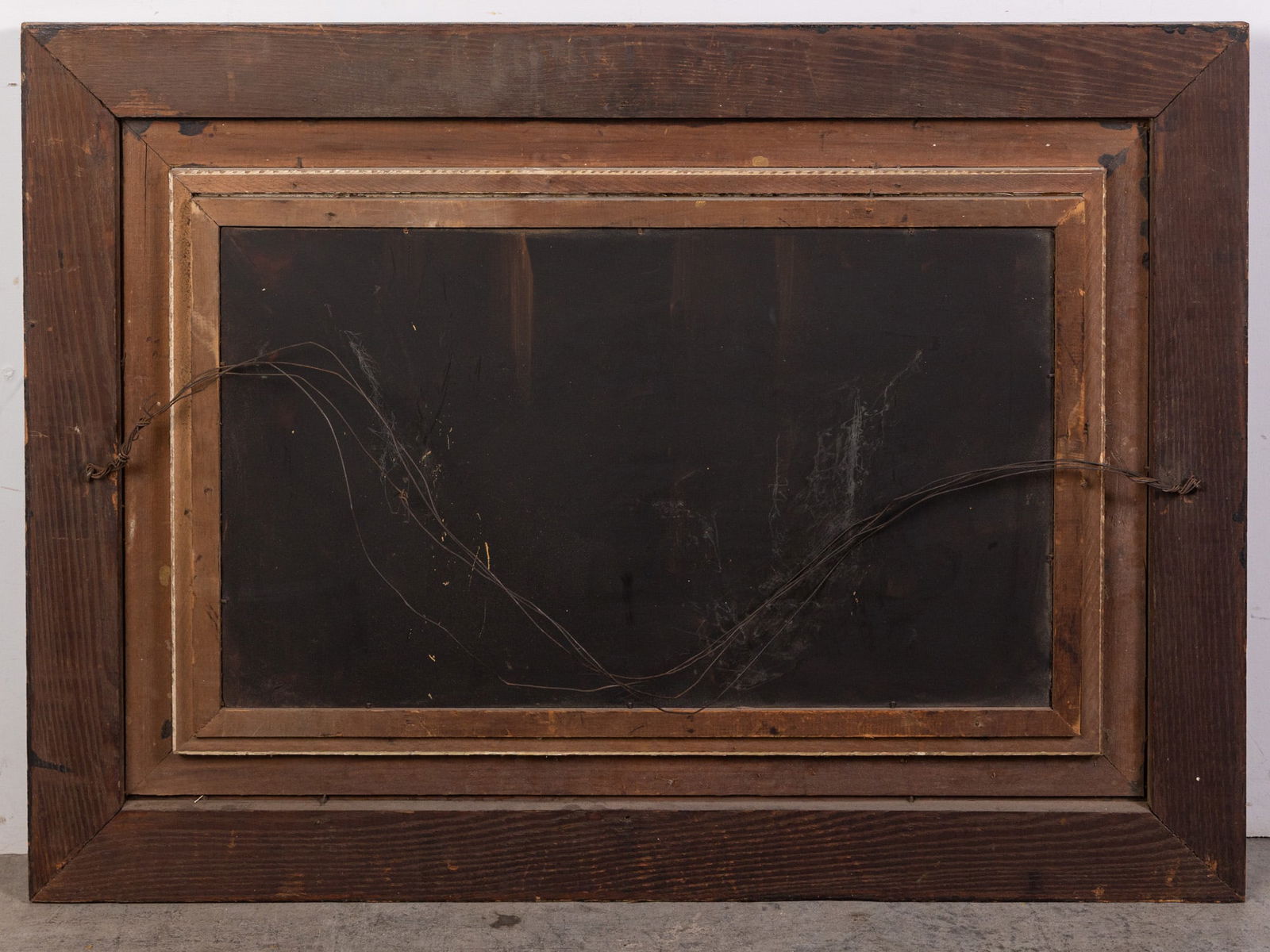 Vintage Ornately Carved Foliate Wall Mirror - 3