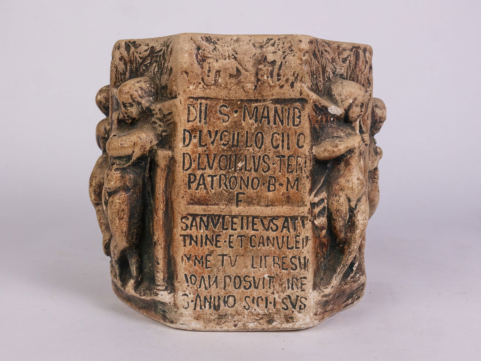 Figural Bacchanalian Vintage Planter (1 of 6)