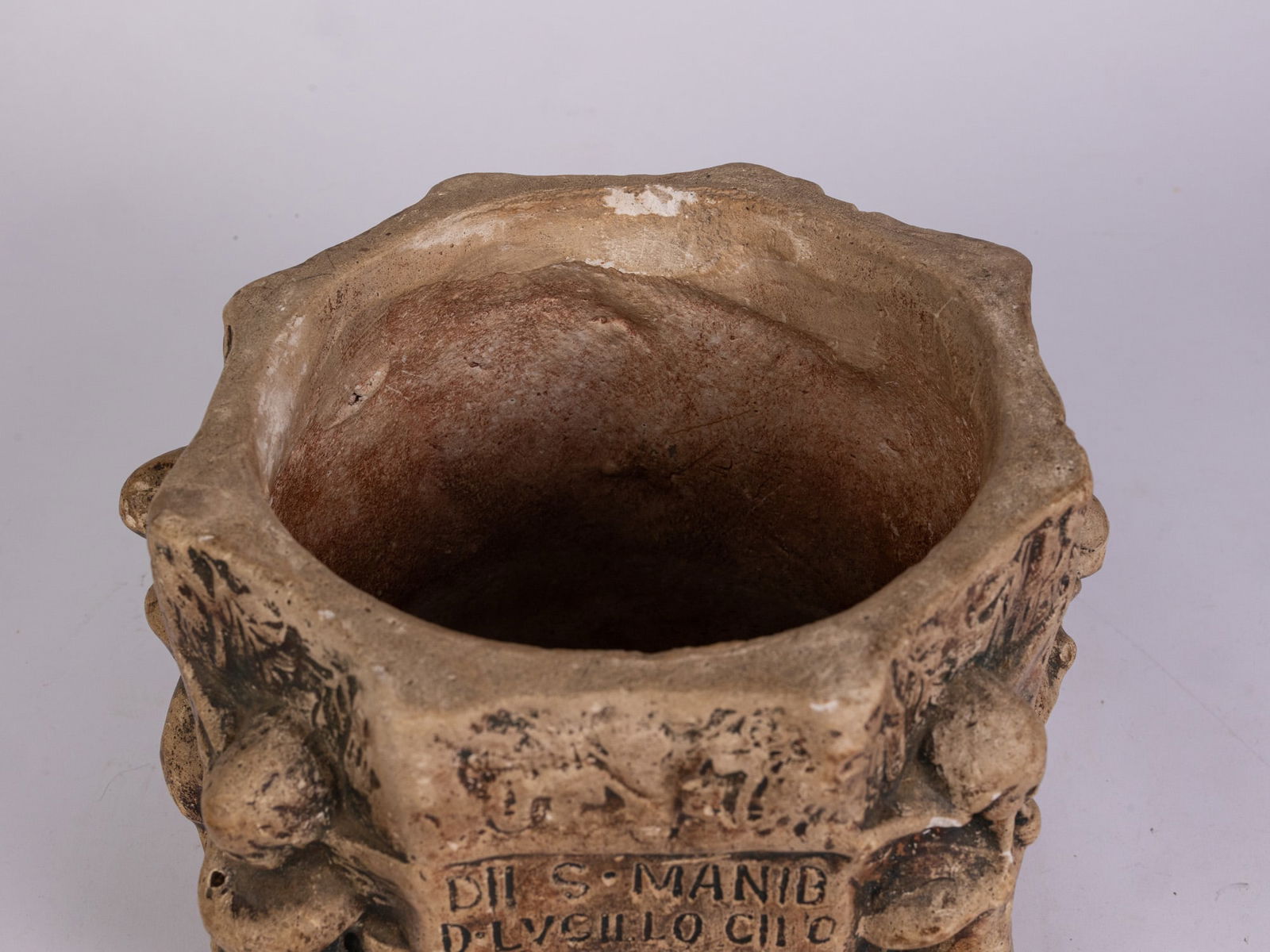 Figural Bacchanalian Vintage Planter - 4