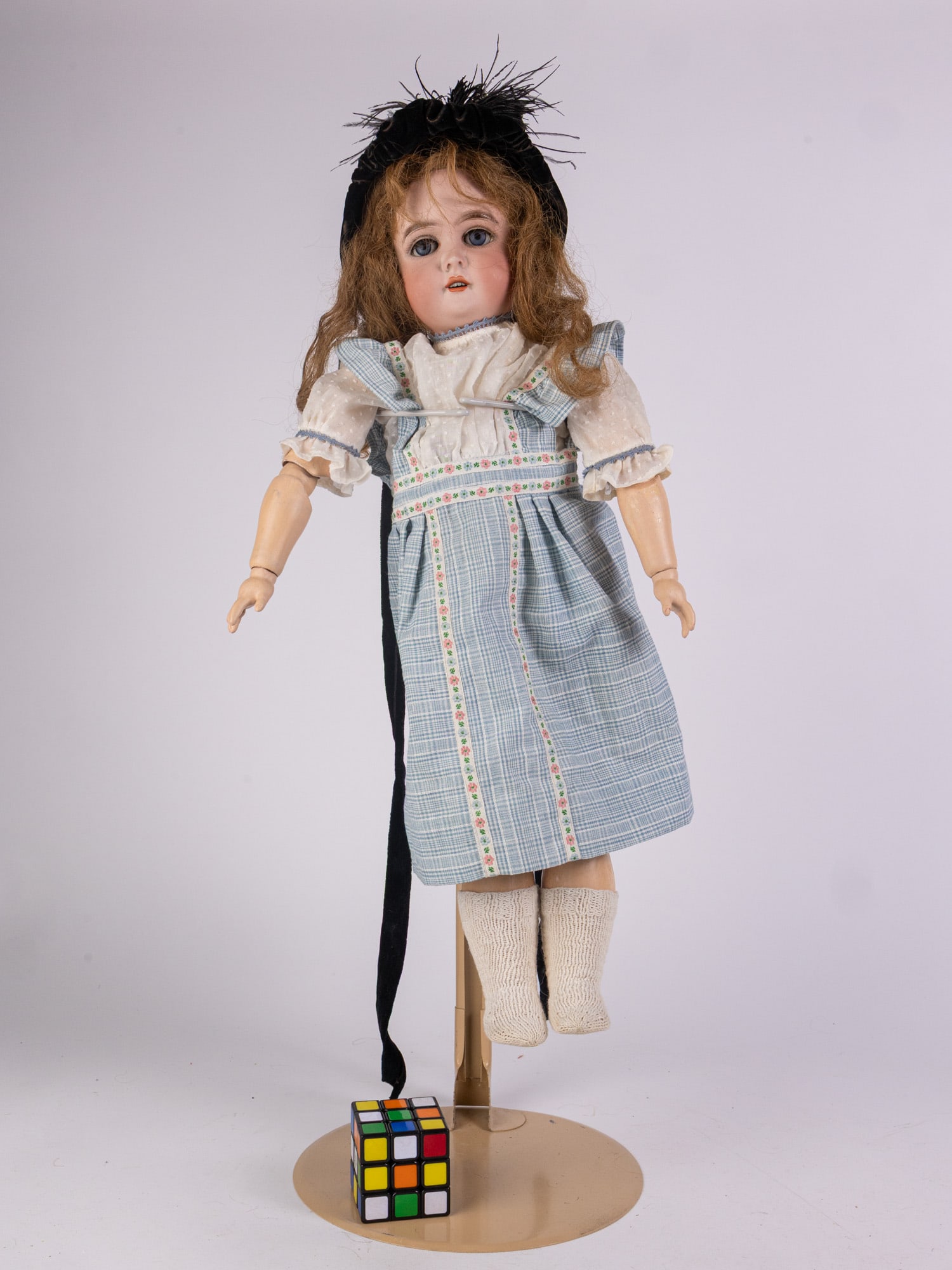 Antique German Bisque Doll by Adolf Wislizenus - 2