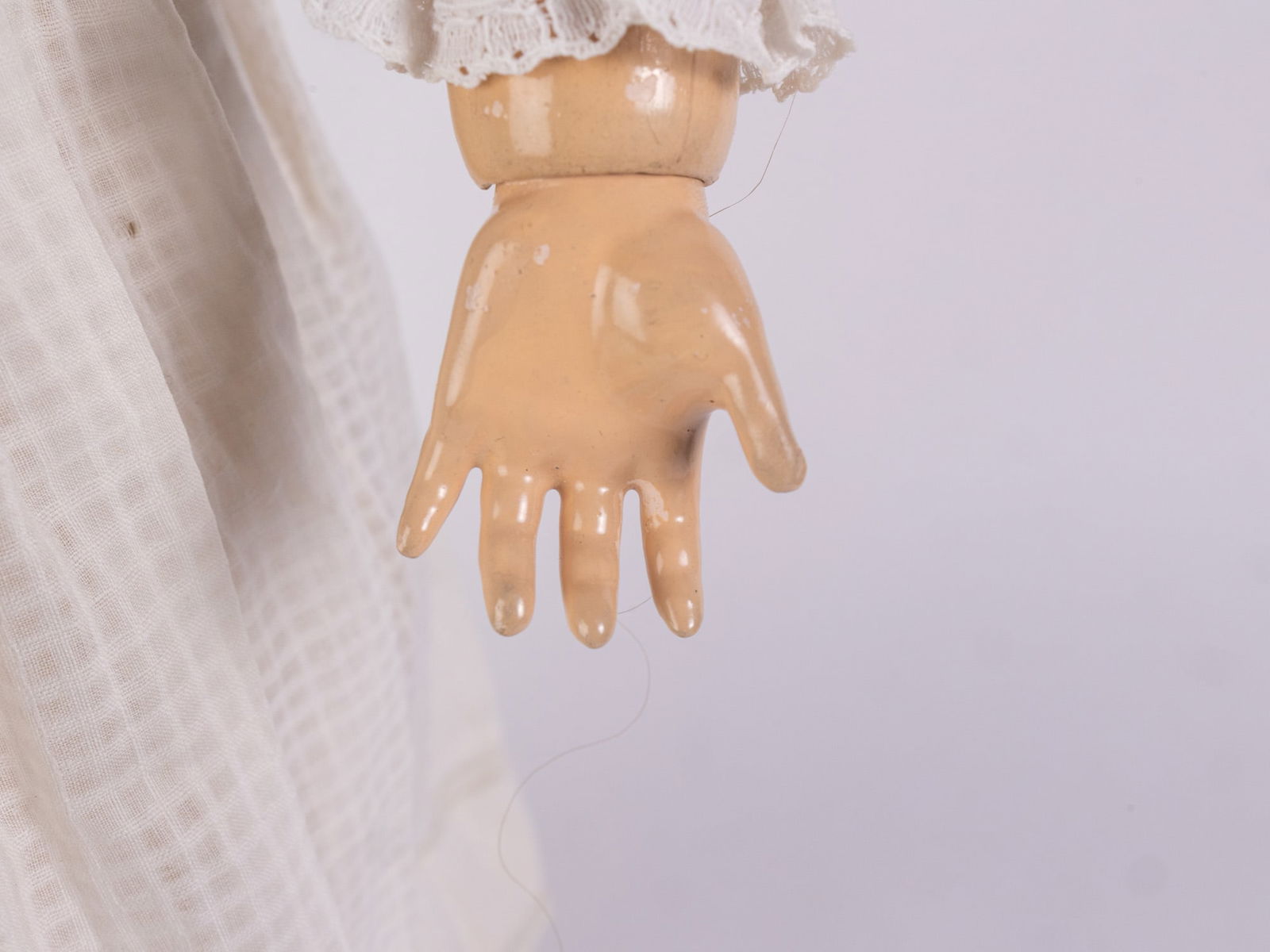 Antique German Armand Marseille 390 Bisque Head Doll - 5