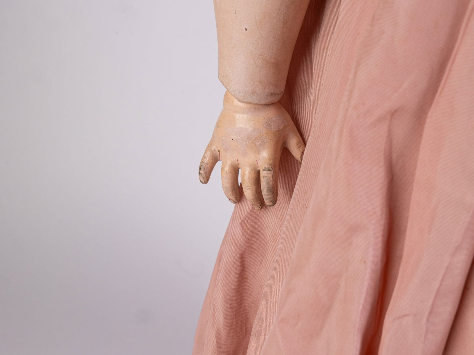 Antique German Bisque Walkure Doll - 5