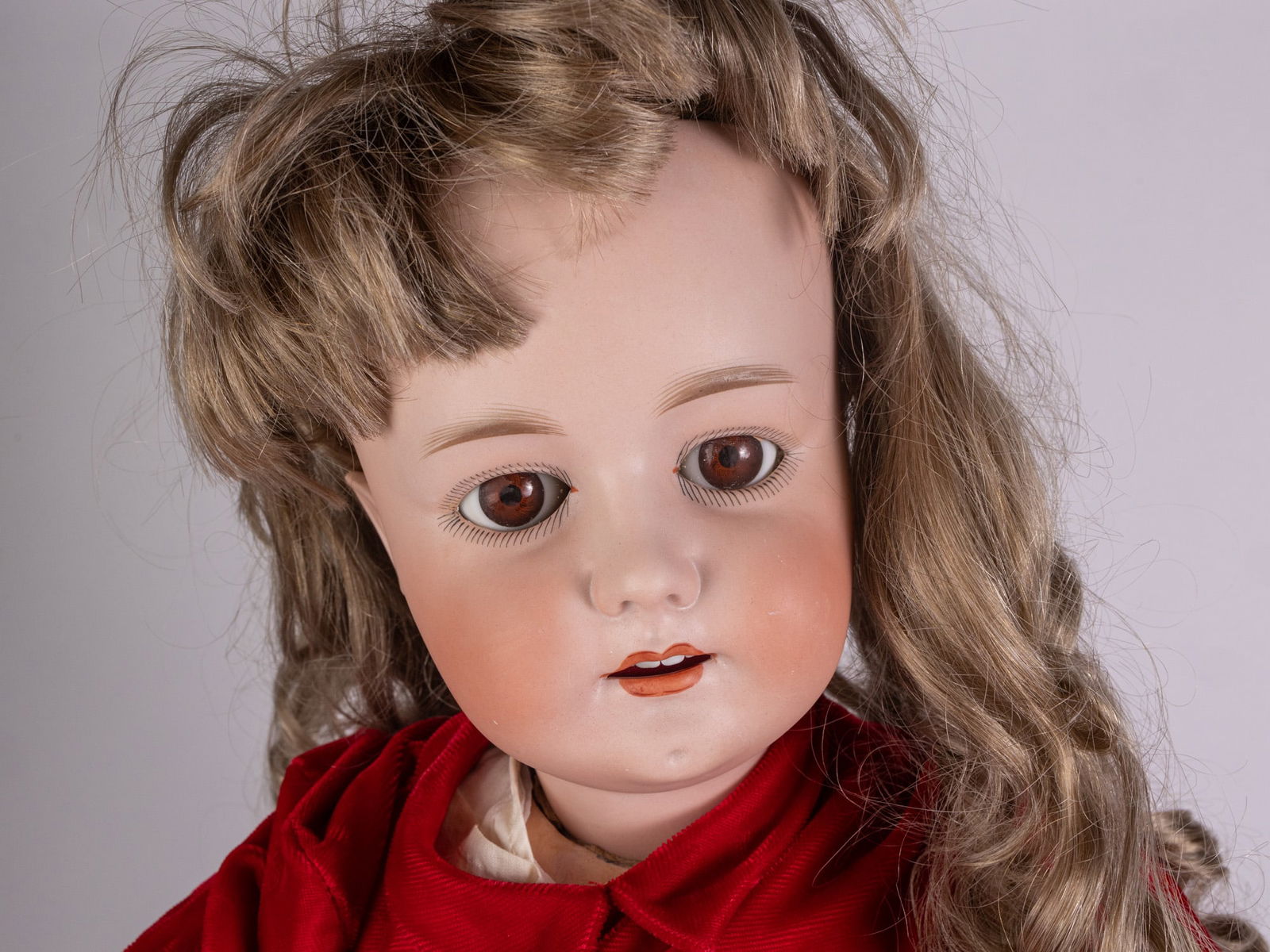 Antique German Heubach Koppelsdorf 250 Bisque Head Doll - 3