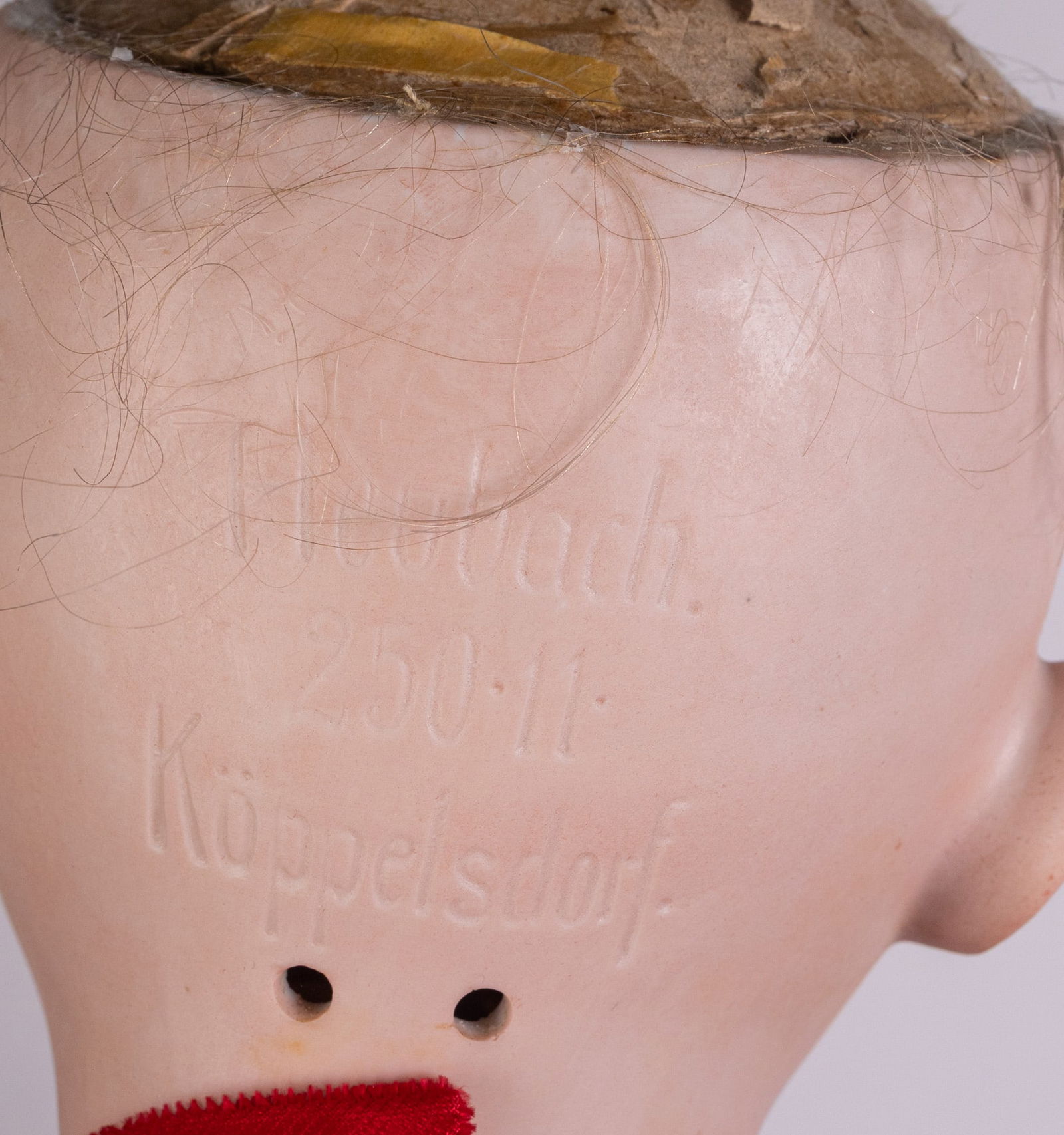 Antique German Heubach Koppelsdorf 250 Bisque Head Doll - 7