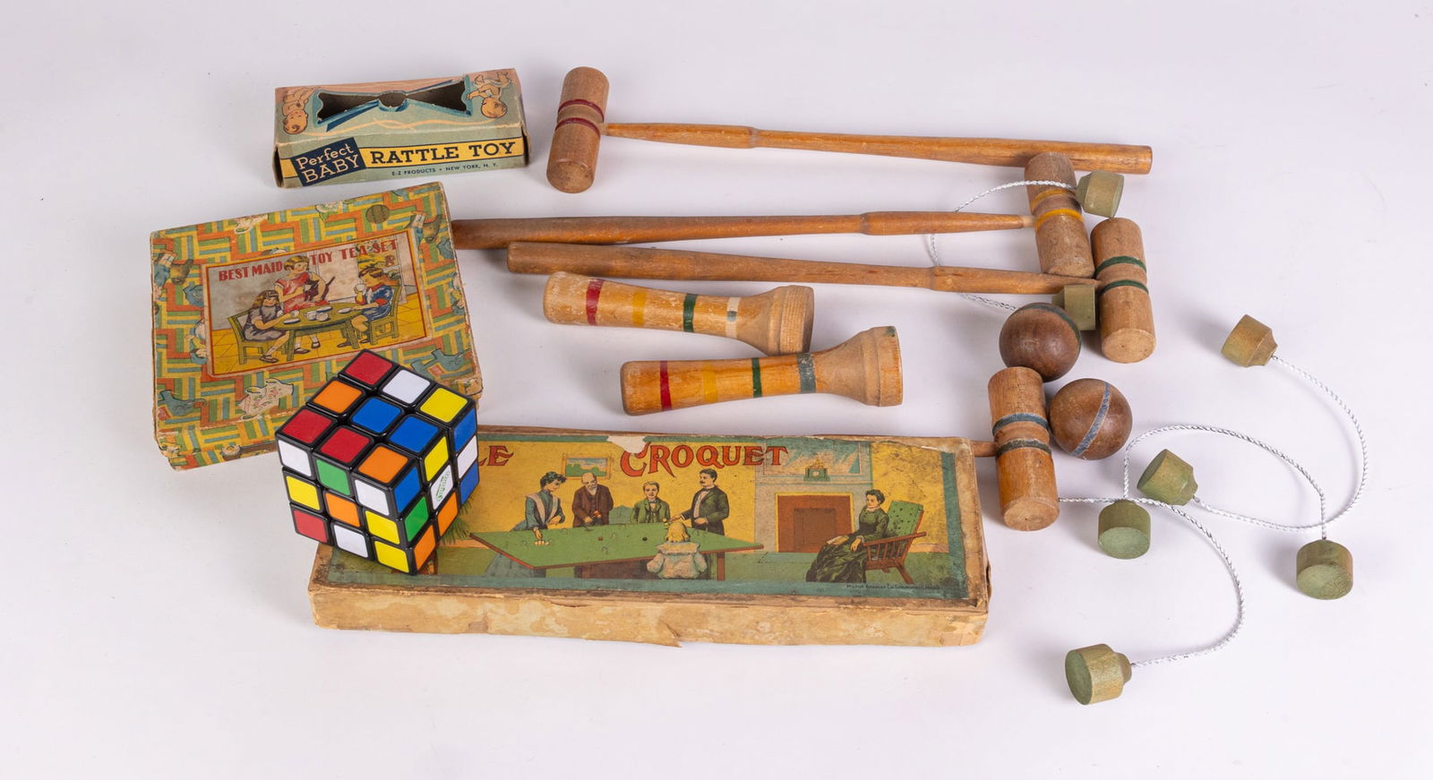 Lot of Assorted Antique Toys - 2