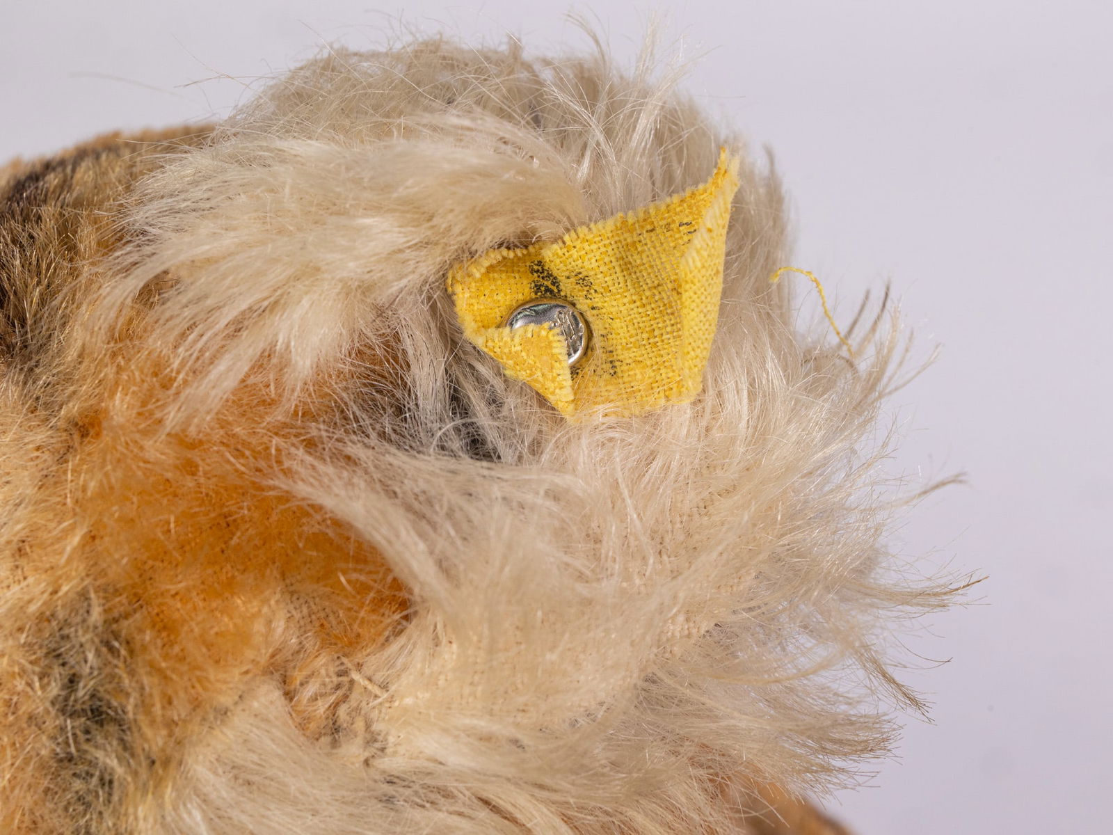 Steiff Vintage 12" Mohair Tiger - 7