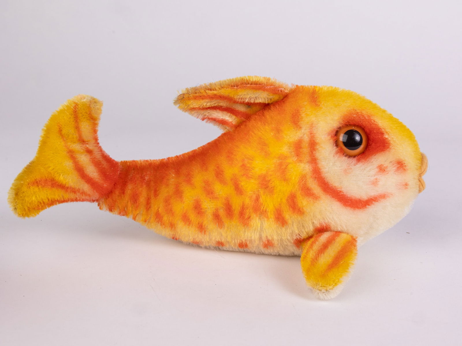 Steiff Vintage "Flossy" Goldfish Stuffed Animal - 5