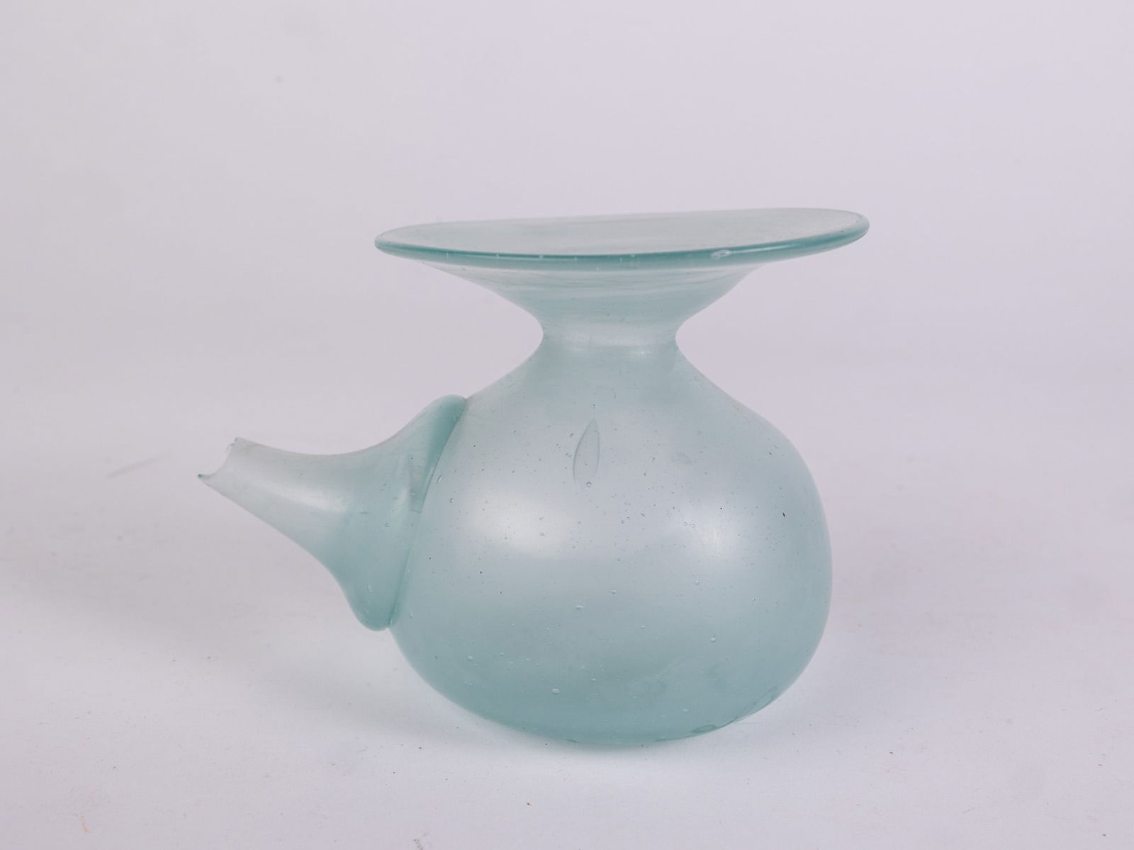 Antique Early Blown Glass Breast Pump - 4