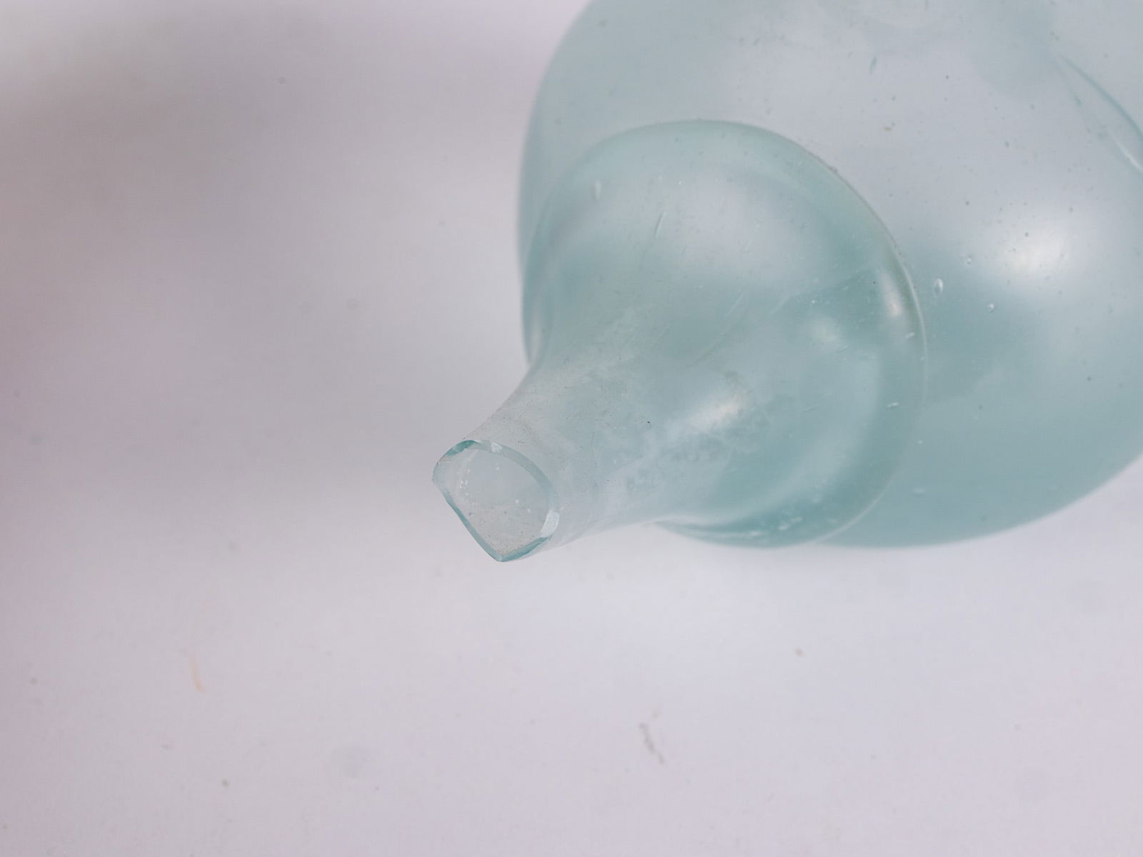 Antique Early Blown Glass Breast Pump - 6