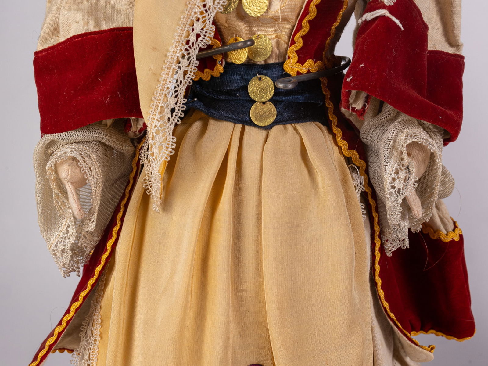 Pair of Traditionally Dressed German Made Early 20th Century Dolls - 4