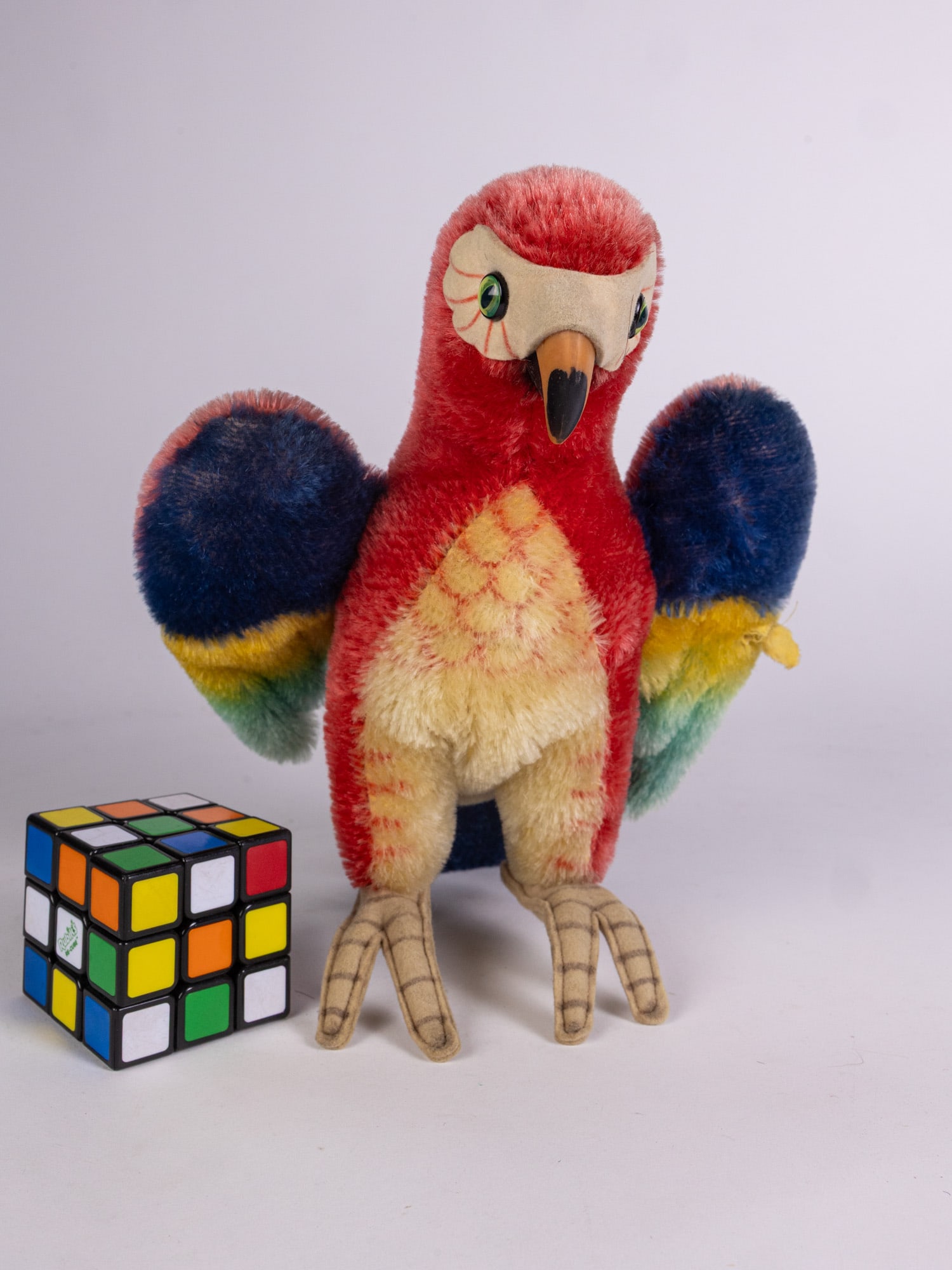 Steiff Vintage "Lora" Parrot Stuffed Animal - 2