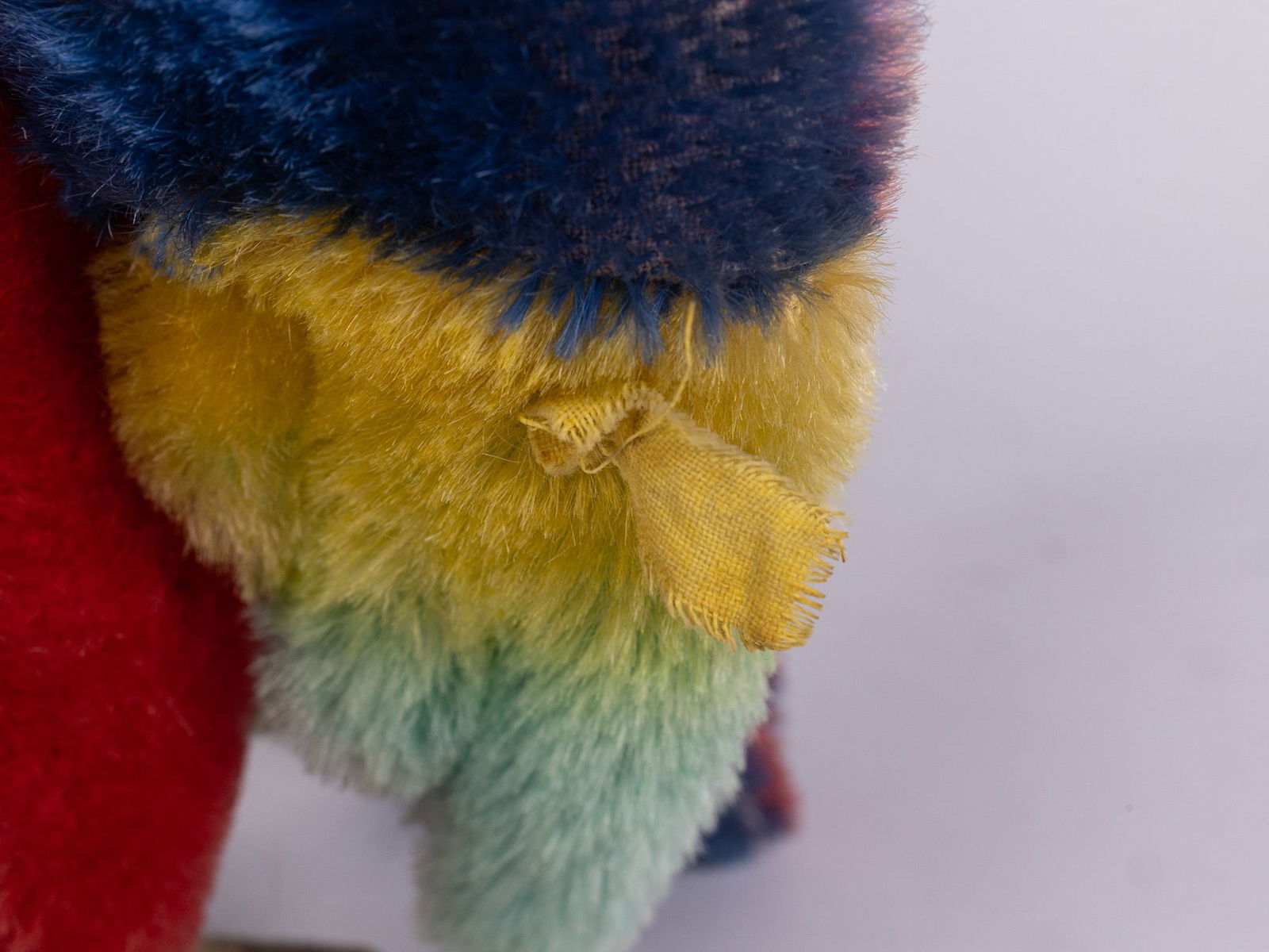 Steiff Vintage "Lora" Parrot Stuffed Animal - 3