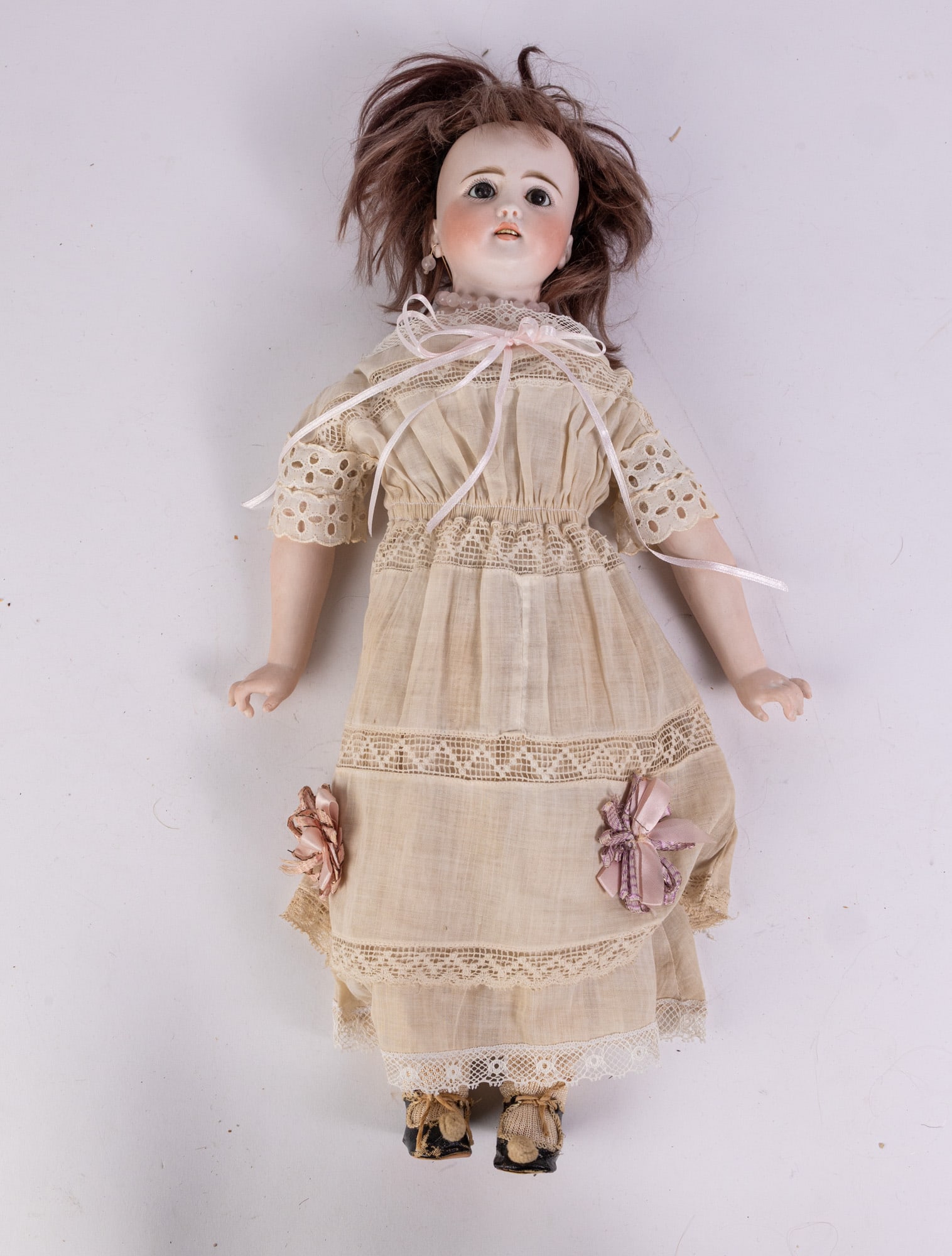 Antique 12" Bisque Porcelain Doll (1 of 7)