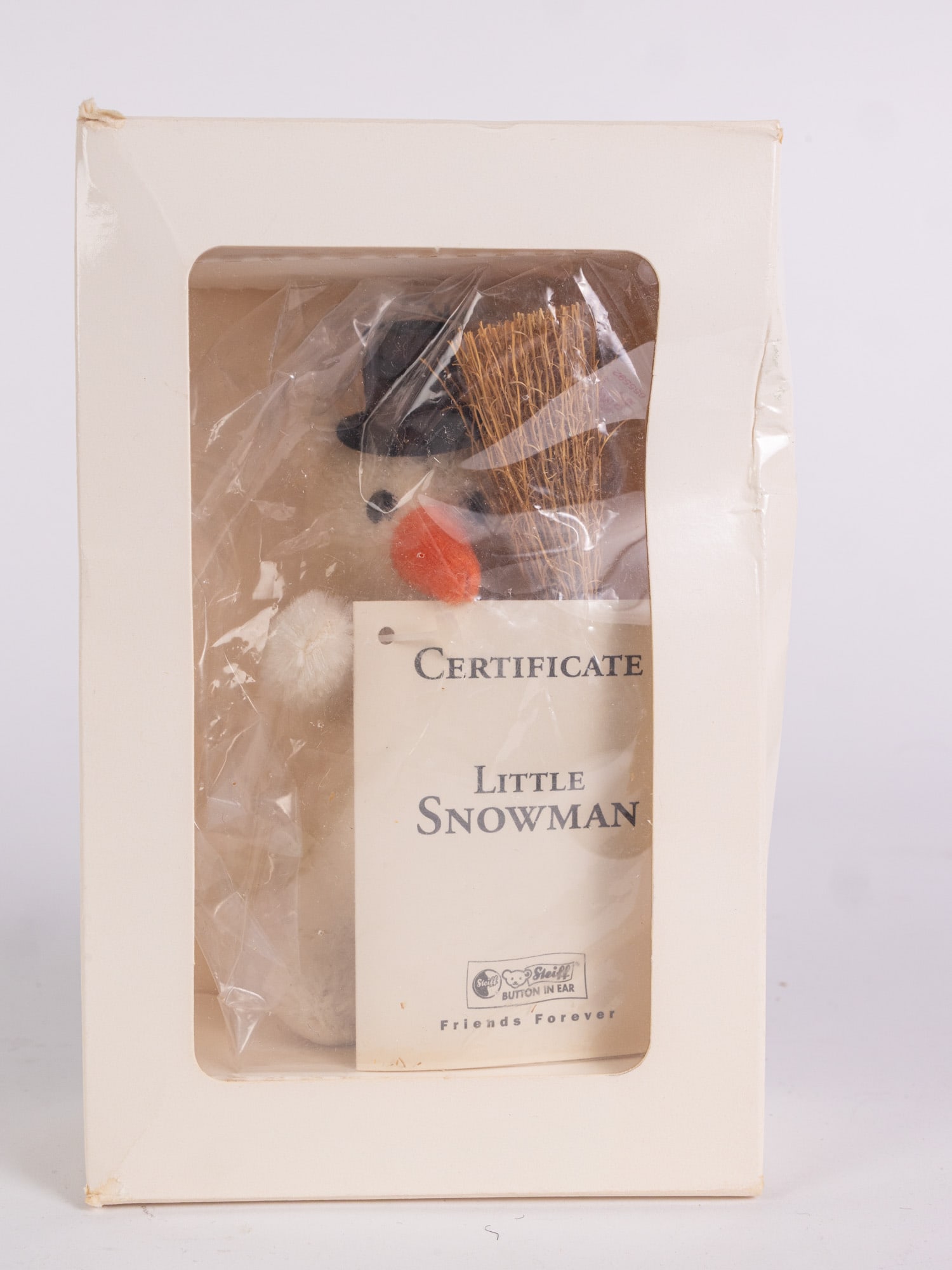 Steiff "Little Snowman" 1998 Christmas Ornament (1 of 4)