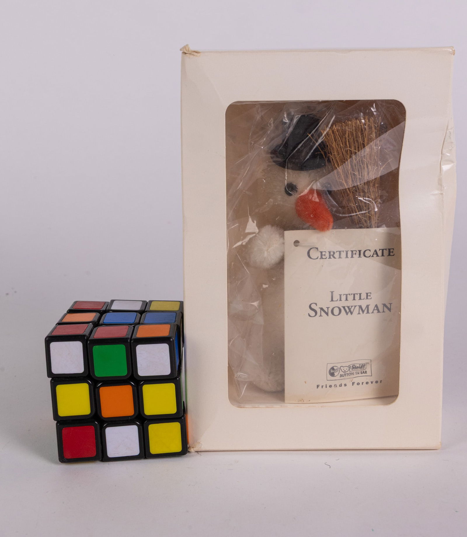 Steiff "Little Snowman" 1998 Christmas Ornament - 2