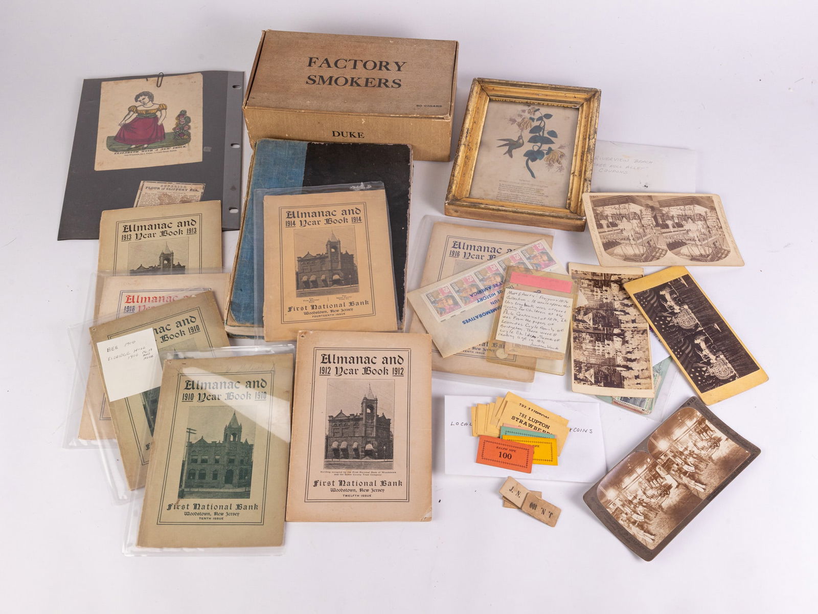 Vintage & Antique Mostly Local Ephemera Assortment (1 of 7)